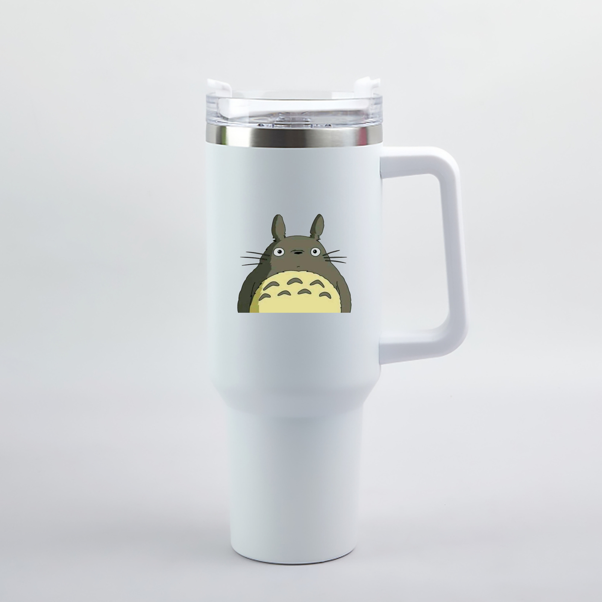 （画像用） となりのトトロ 草壁メイ 草壁サツキ My Neighbor Totoro Satsuki Kusakabe Mei Kusakabe 1200mL車用タンブラー（カラープリント）