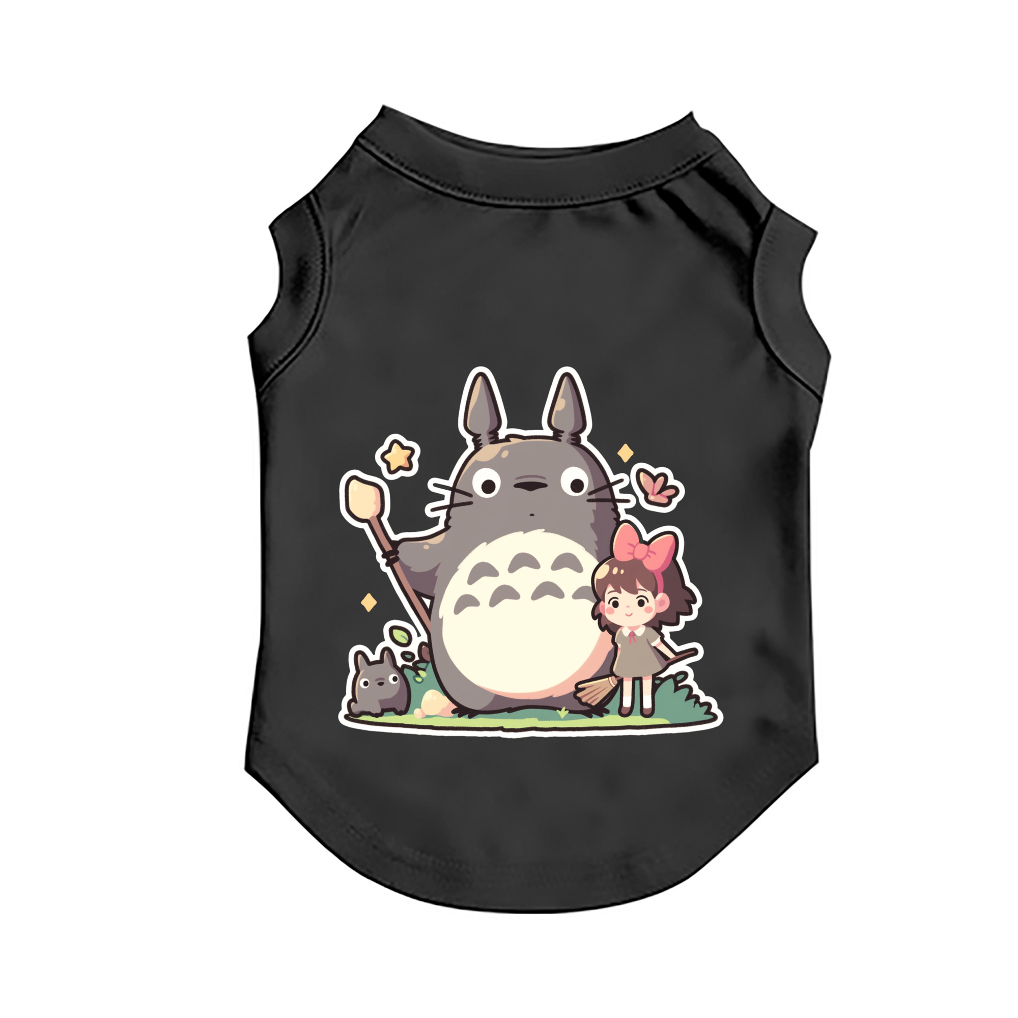 （画像用） となりのトトロ 草壁メイ 草壁サツキ My Neighbor Totoro Satsuki Kusakabe Mei Kusakabe ペット用ベスト