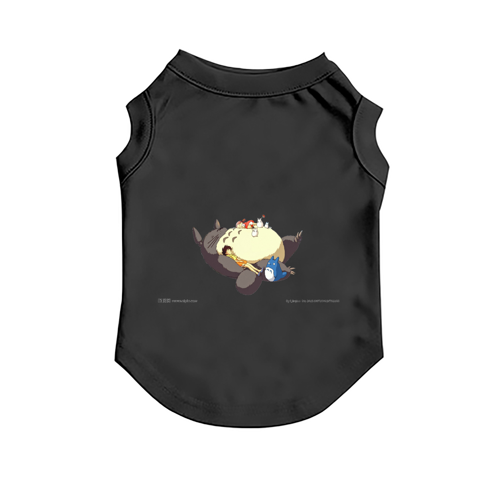 （画像用） となりのトトロ 草壁メイ 草壁サツキ My Neighbor Totoro Satsuki Kusakabe Mei Kusakabe ペット用ベスト