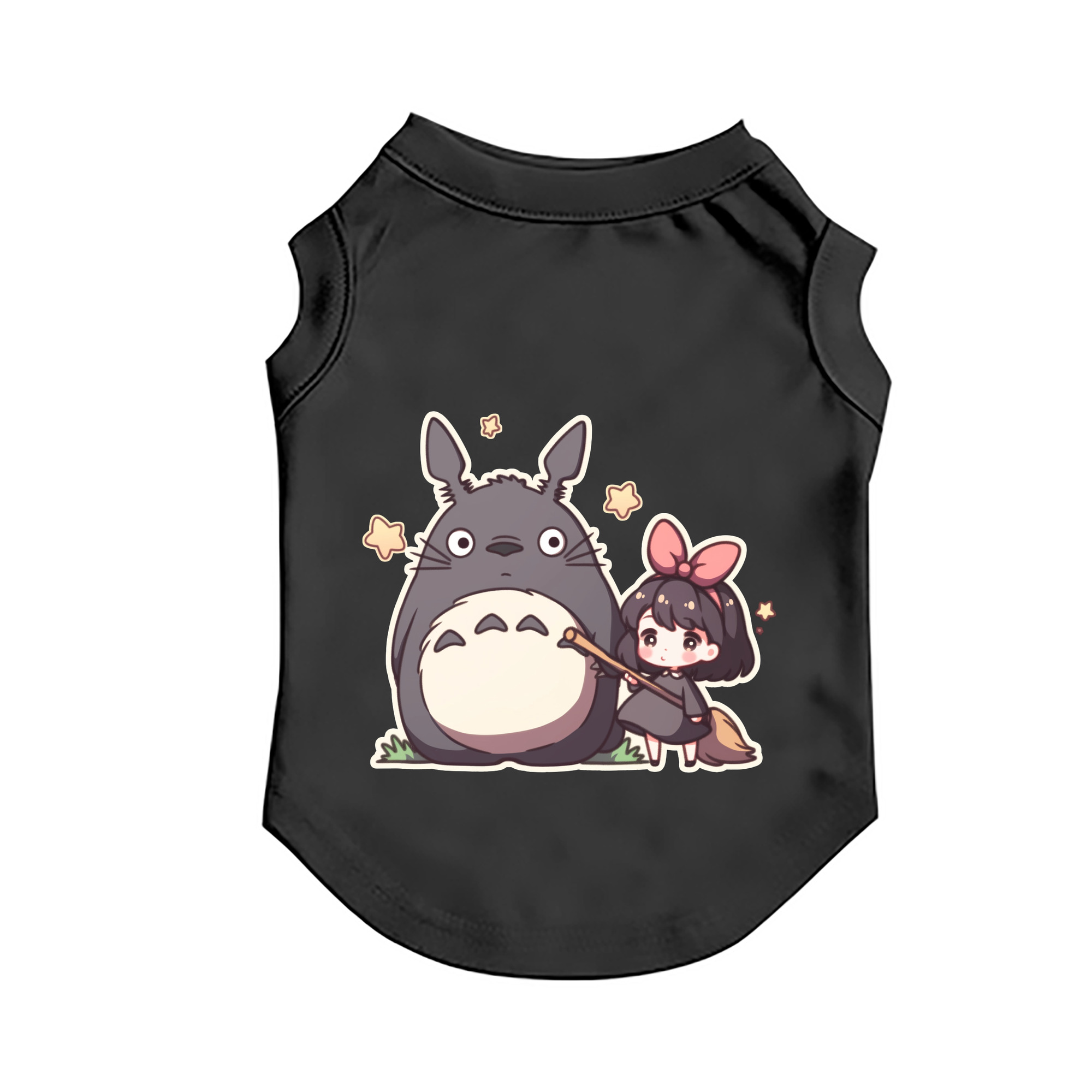 （画像用） となりのトトロ 草壁メイ 草壁サツキ My Neighbor Totoro Satsuki Kusakabe Mei Kusakabe ペット用ベスト