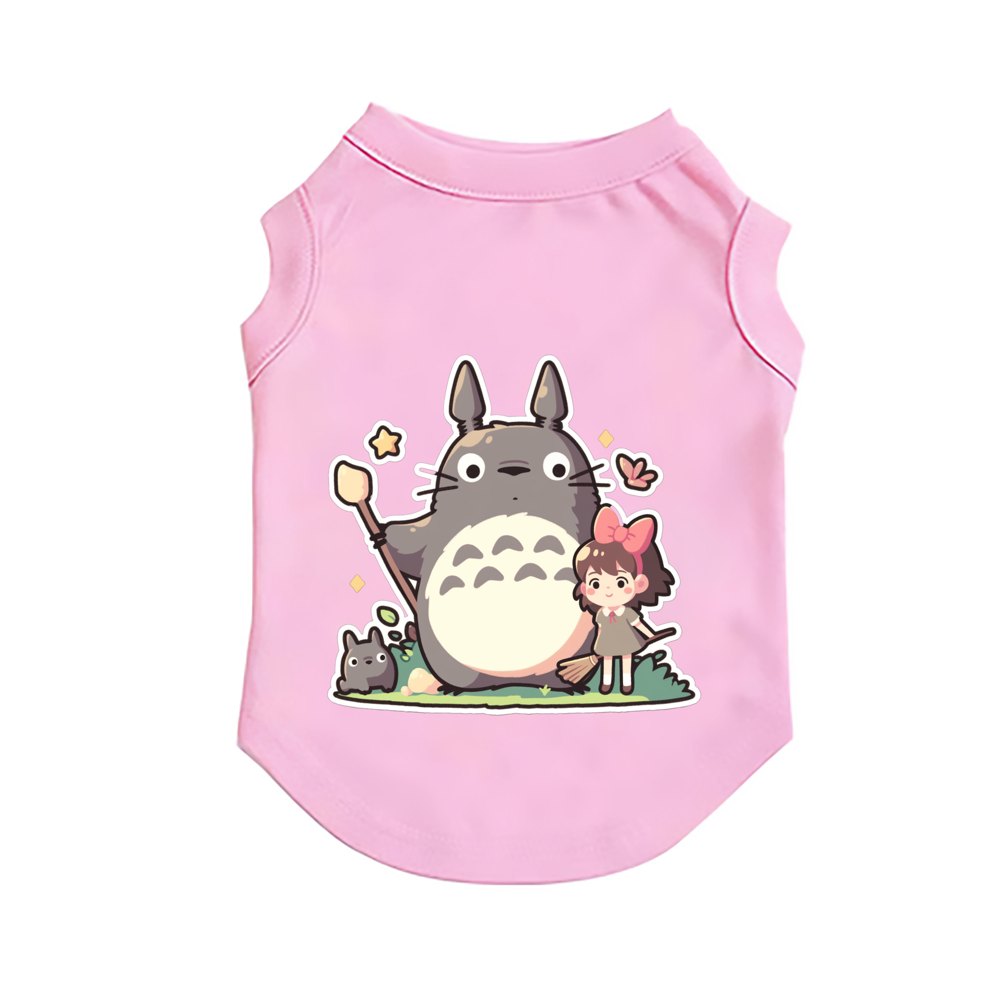 （画像用） となりのトトロ 草壁メイ 草壁サツキ My Neighbor Totoro Satsuki Kusakabe Mei Kusakabe ペット用ベスト