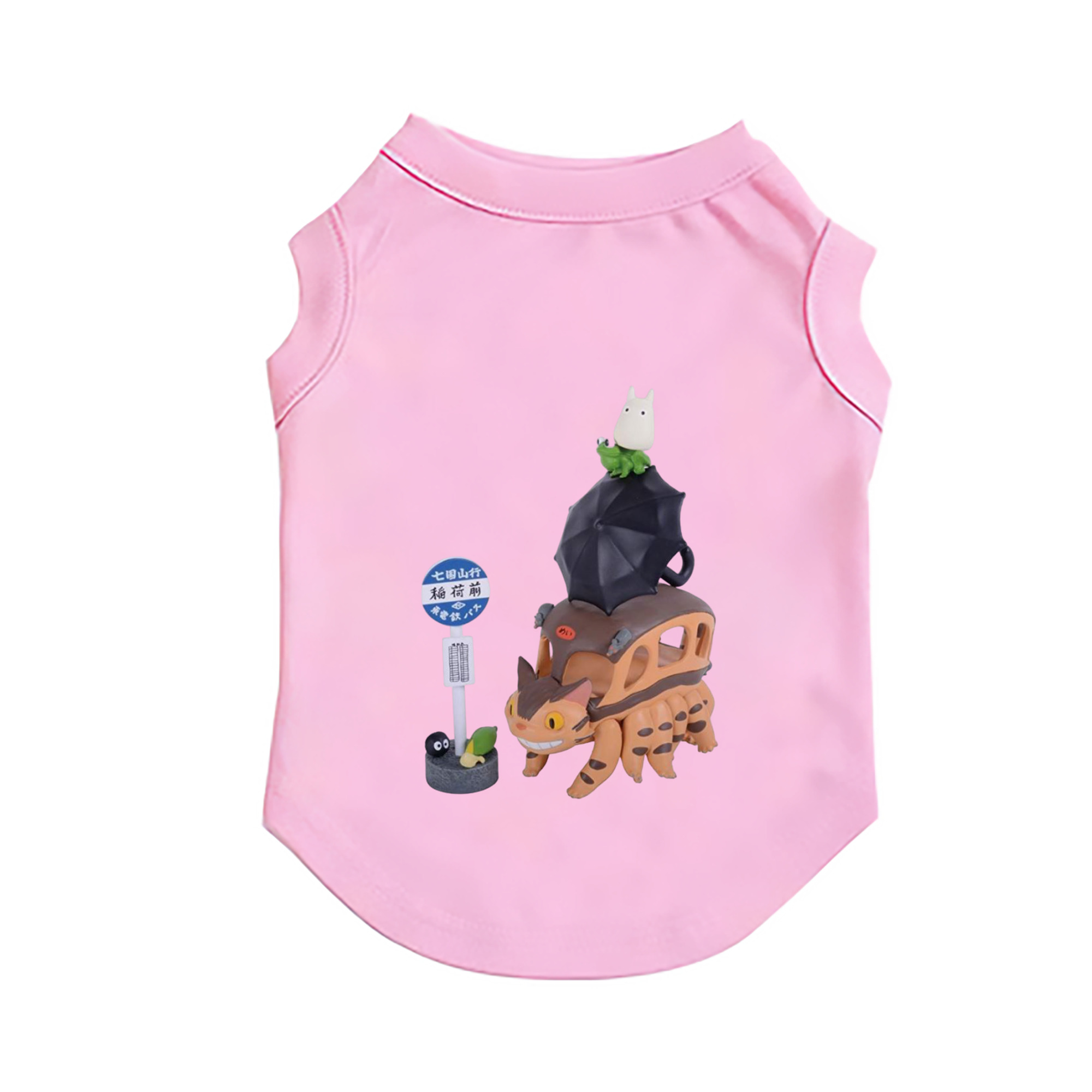 （画像用） となりのトトロ 草壁メイ 草壁サツキ My Neighbor Totoro Satsuki Kusakabe Mei Kusakabe ペット用ベスト