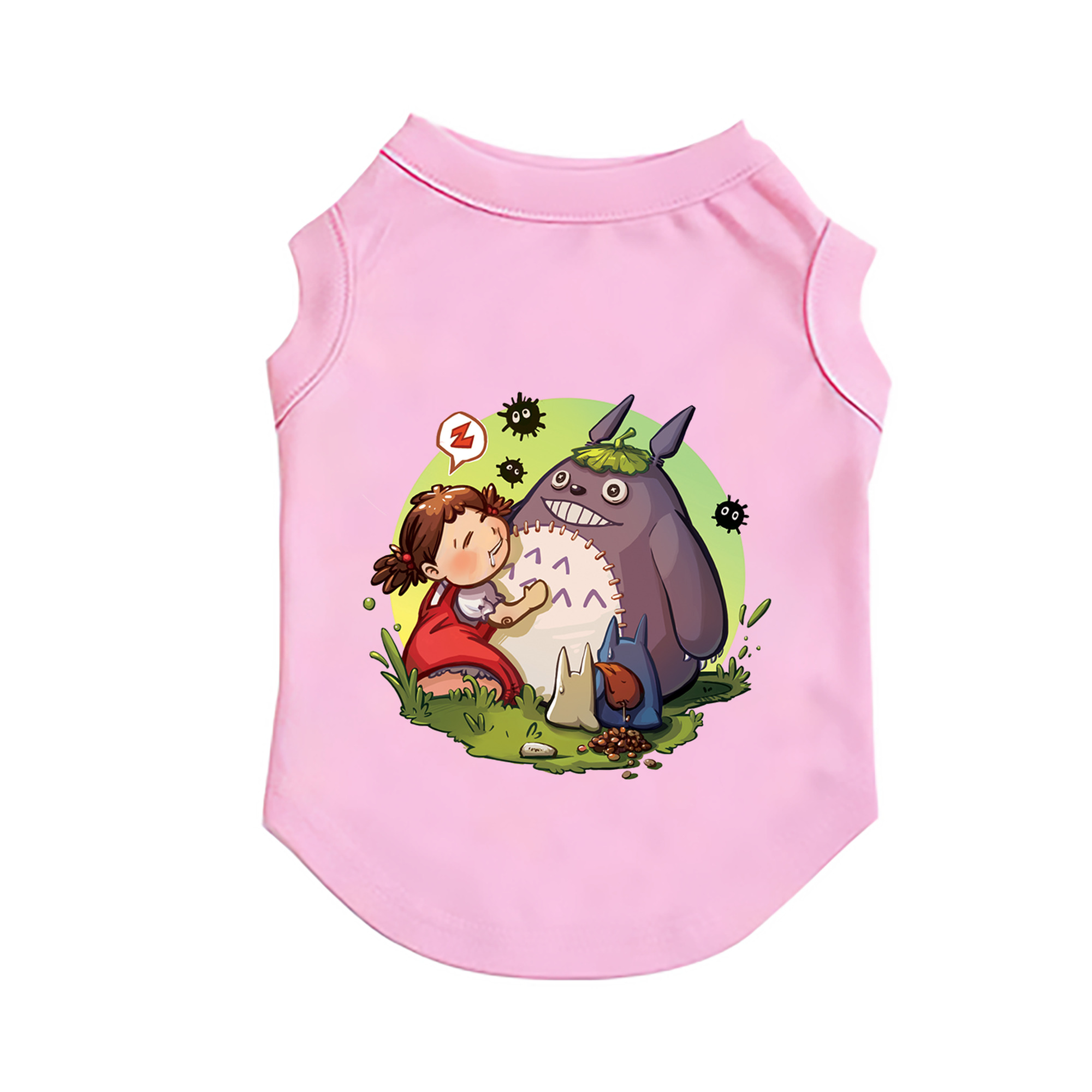 （画像用） となりのトトロ 草壁メイ 草壁サツキ My Neighbor Totoro Satsuki Kusakabe Mei Kusakabe ペット用ベスト