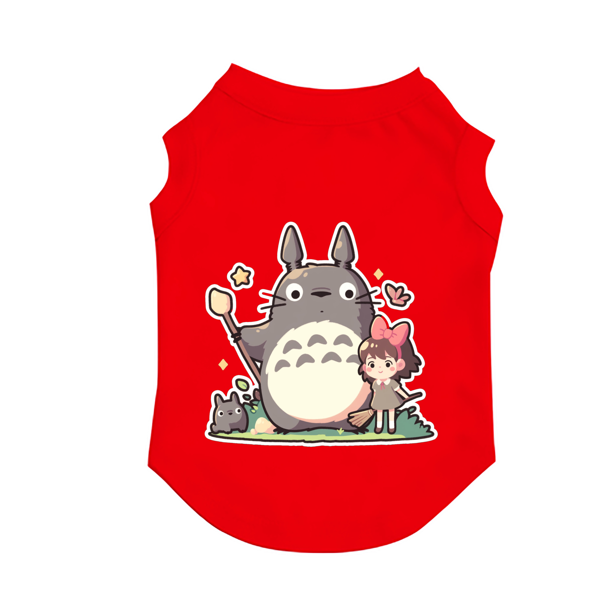 （画像用） となりのトトロ 草壁メイ 草壁サツキ My Neighbor Totoro Satsuki Kusakabe Mei Kusakabe ペット用ベスト