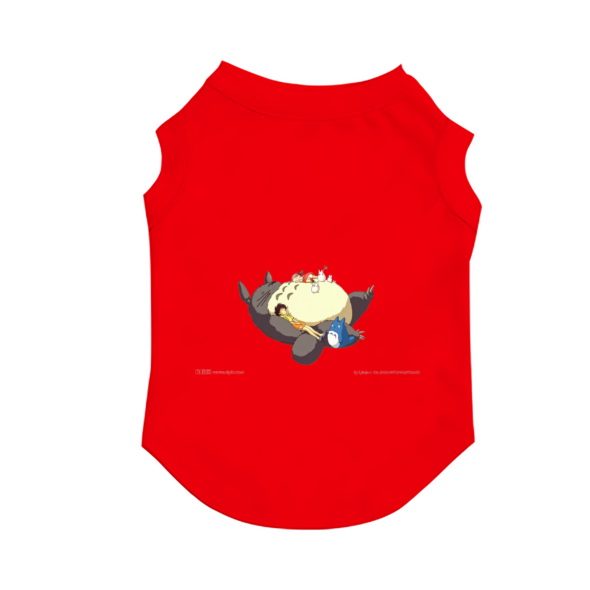 （画像用） となりのトトロ 草壁メイ 草壁サツキ My Neighbor Totoro Satsuki Kusakabe Mei Kusakabe ペット用ベスト