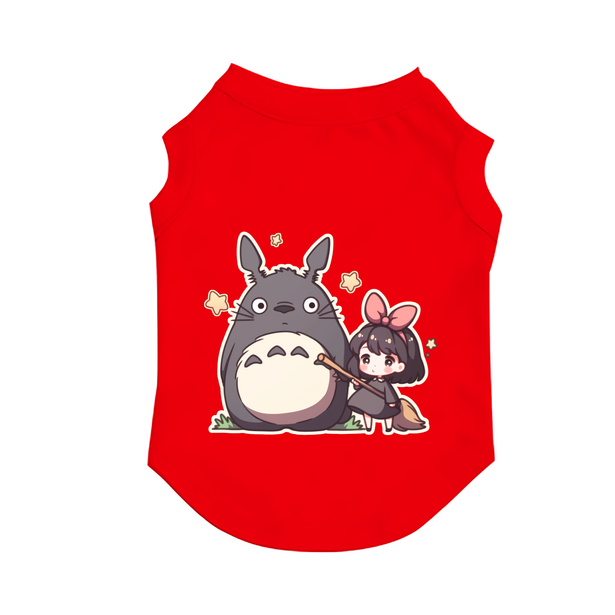 （画像用） となりのトトロ 草壁メイ 草壁サツキ My Neighbor Totoro Satsuki Kusakabe Mei Kusakabe ペット用ベスト