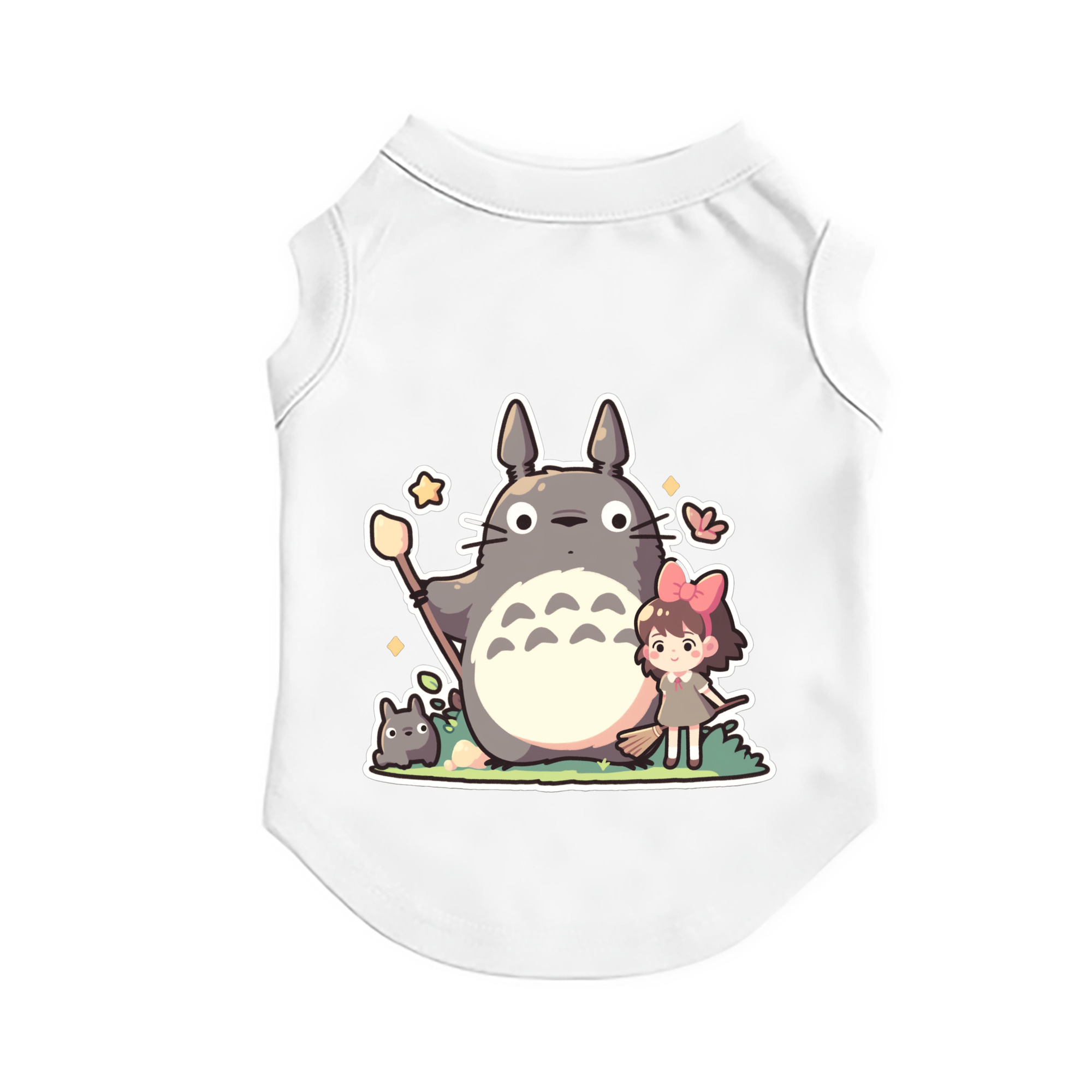 （画像用） となりのトトロ 草壁メイ 草壁サツキ My Neighbor Totoro Satsuki Kusakabe Mei Kusakabe ペット用ベスト