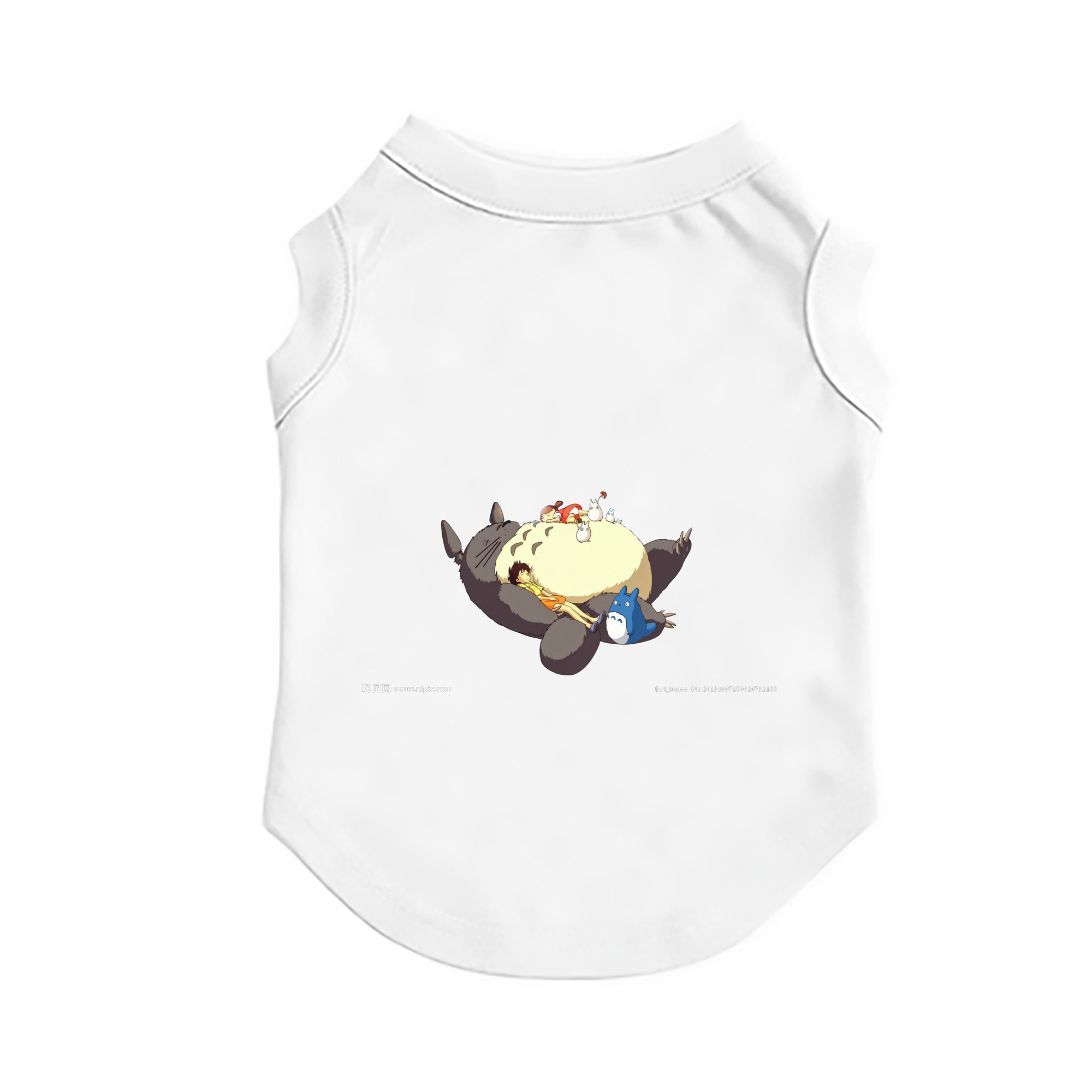 （画像用） となりのトトロ 草壁メイ 草壁サツキ My Neighbor Totoro Satsuki Kusakabe Mei Kusakabe ペット用ベスト