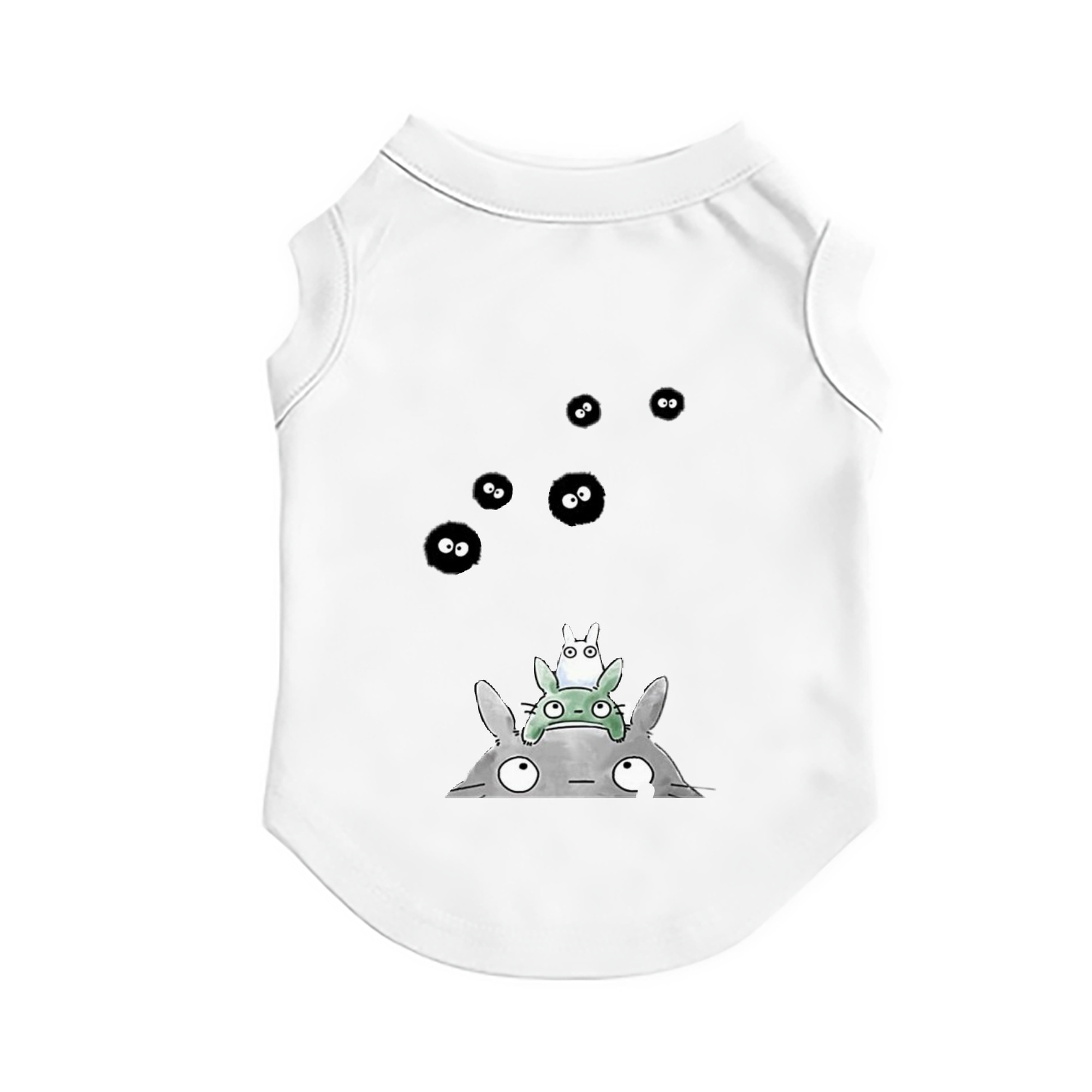 （画像用） となりのトトロ 草壁メイ 草壁サツキ My Neighbor Totoro Satsuki Kusakabe Mei Kusakabe ペット用ベスト