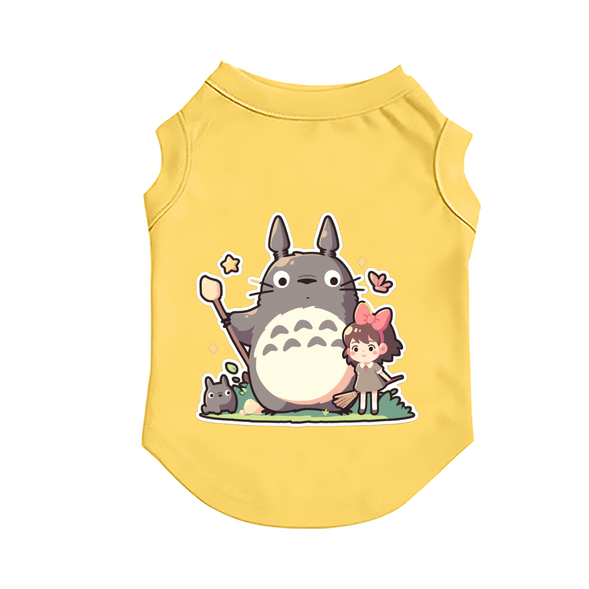 （画像用） となりのトトロ 草壁メイ 草壁サツキ My Neighbor Totoro Satsuki Kusakabe Mei Kusakabe ペット用ベスト