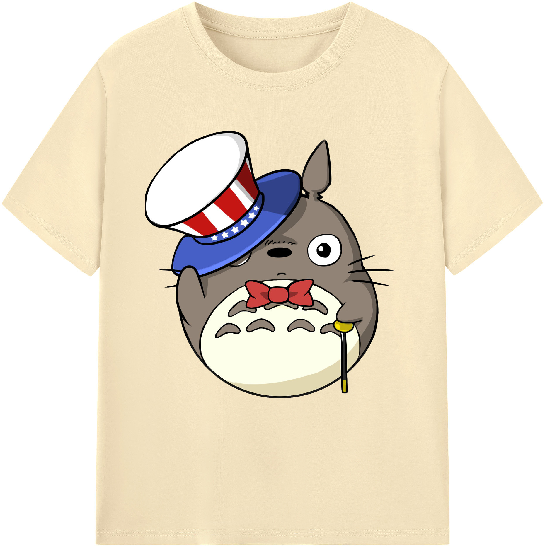 （画像用） となりのトトロ 草壁メイ 草壁サツキ My Neighbor Totoro Satsuki Kusakabe Mei Kusakabe 綿100％半袖Tシャツ（フロントプリント）