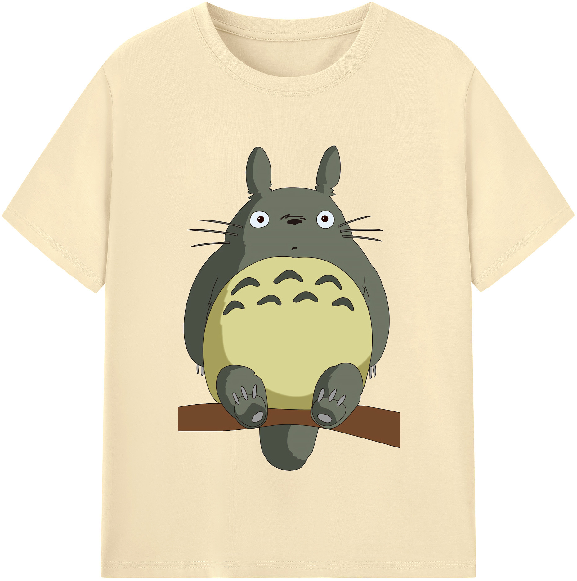 （画像用） となりのトトロ 草壁メイ 草壁サツキ My Neighbor Totoro Satsuki Kusakabe Mei Kusakabe 綿100％半袖Tシャツ（フロントプリント）