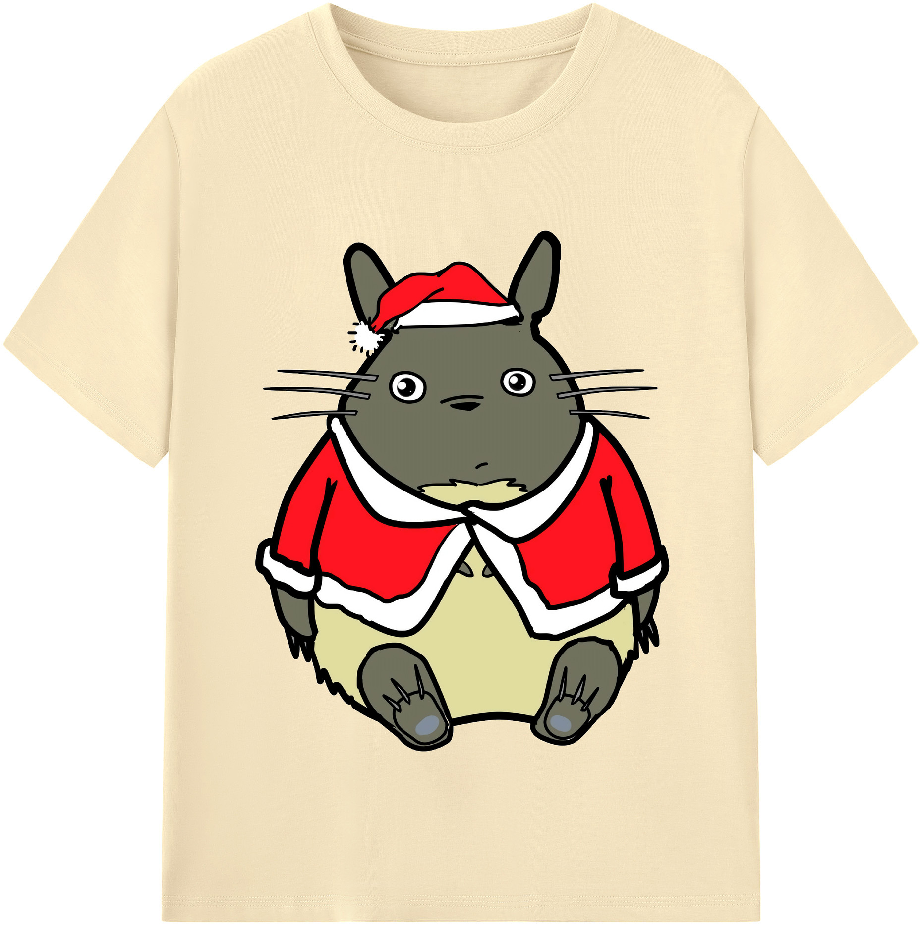 （画像用） となりのトトロ 草壁メイ 草壁サツキ My Neighbor Totoro Satsuki Kusakabe Mei Kusakabe 綿100％半袖Tシャツ（フロントプリント）