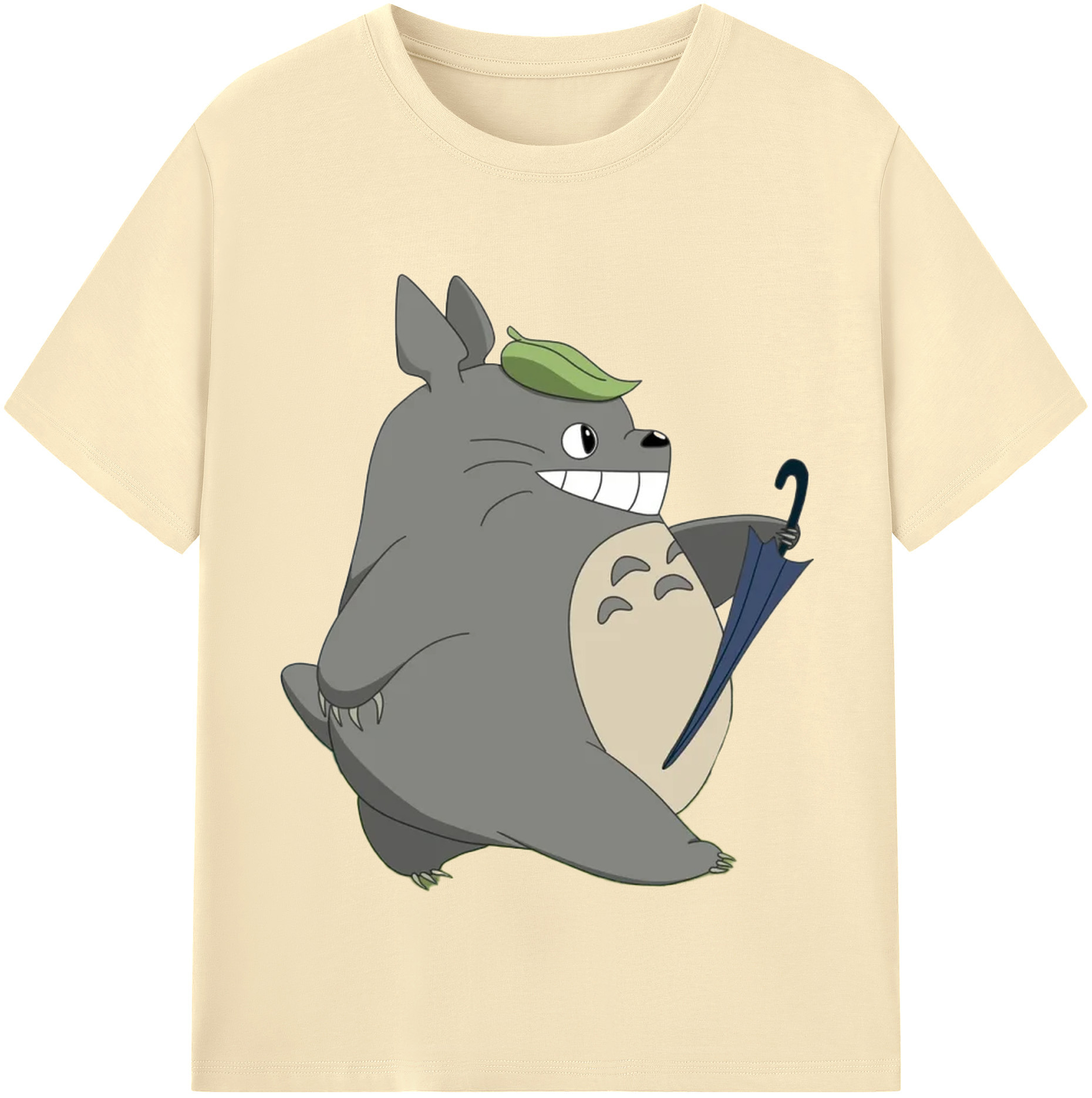 （画像用） となりのトトロ 草壁メイ 草壁サツキ My Neighbor Totoro Satsuki Kusakabe Mei Kusakabe 綿100％半袖Tシャツ（フロントプリント）