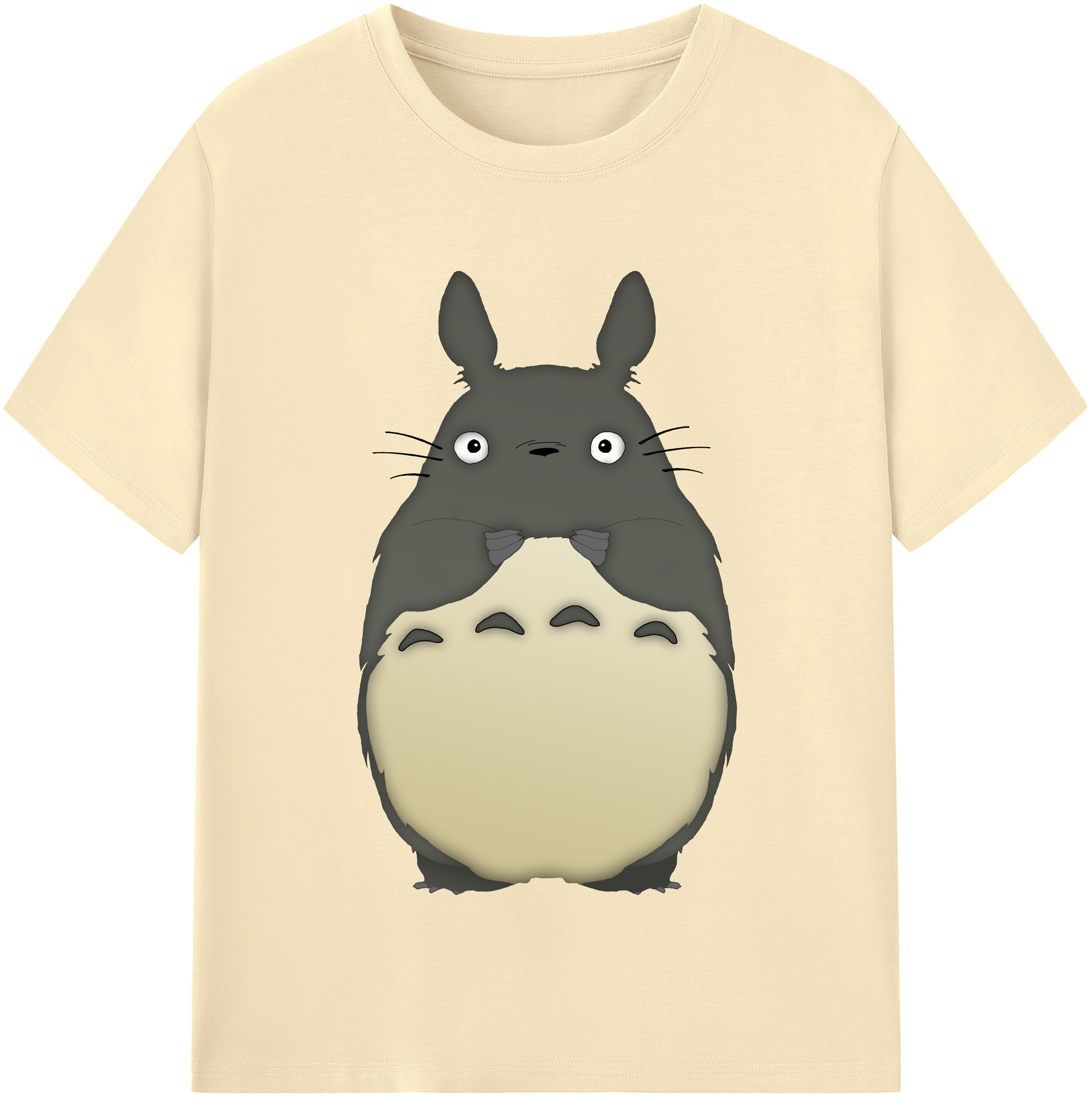 （画像用） となりのトトロ 草壁メイ 草壁サツキ My Neighbor Totoro Satsuki Kusakabe Mei Kusakabe 綿100％半袖Tシャツ（フロントプリント）