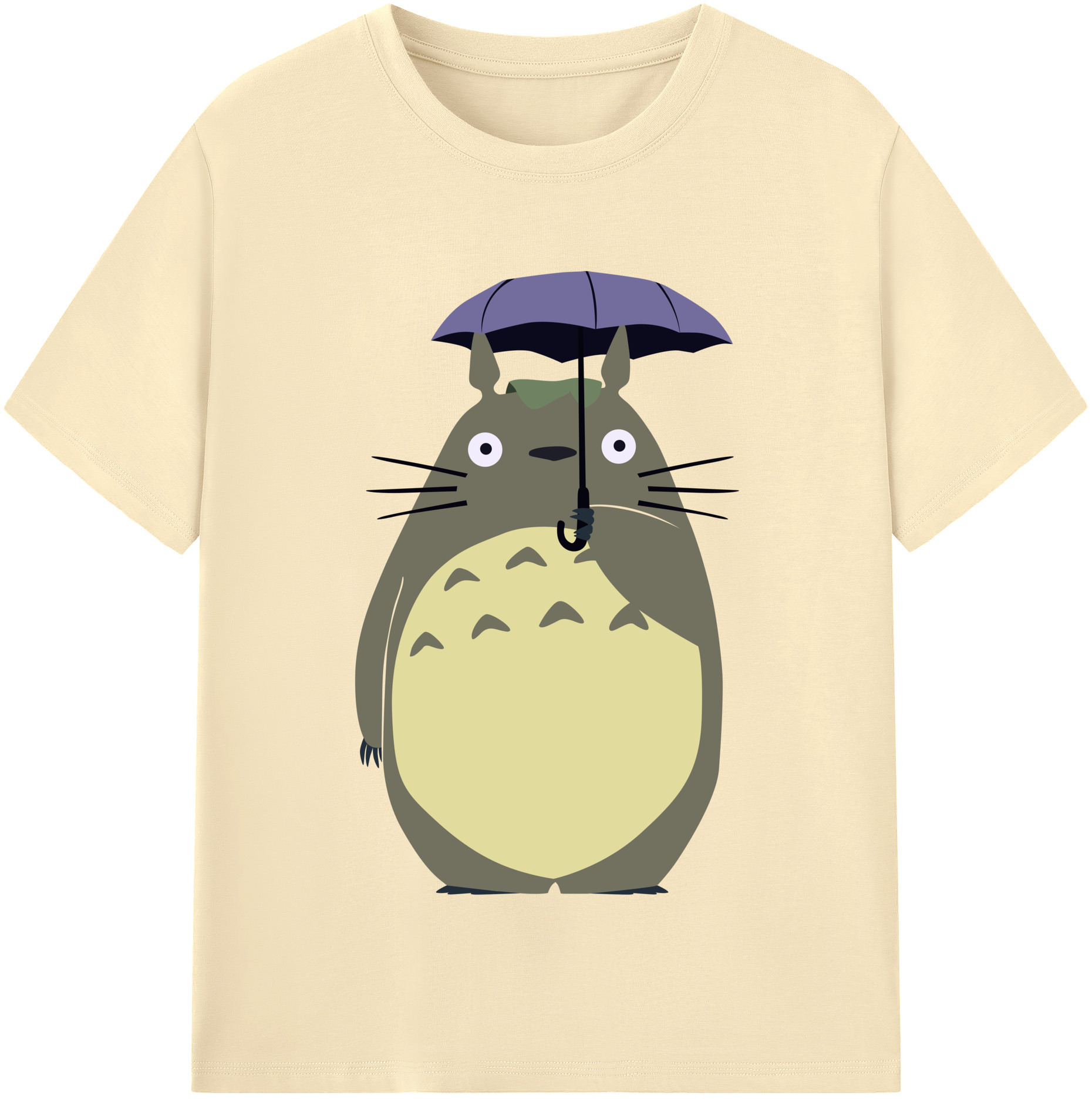 （画像用） となりのトトロ 草壁メイ 草壁サツキ My Neighbor Totoro Satsuki Kusakabe Mei Kusakabe 綿100％半袖Tシャツ（フロントプリント）
