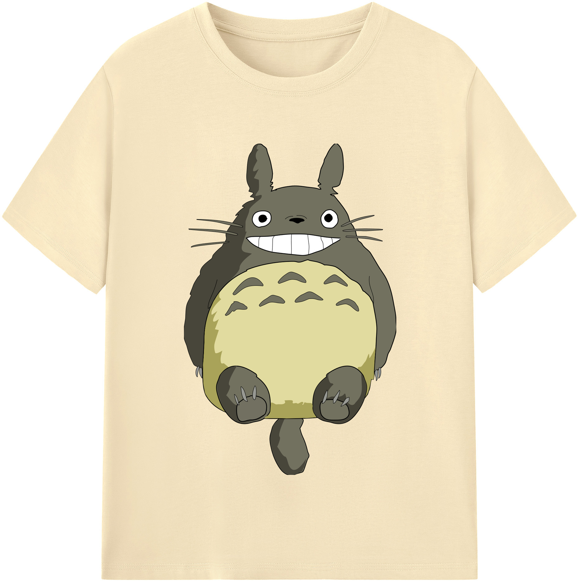 （画像用） となりのトトロ 草壁メイ 草壁サツキ My Neighbor Totoro Satsuki Kusakabe Mei Kusakabe 綿100％半袖Tシャツ（フロントプリント）