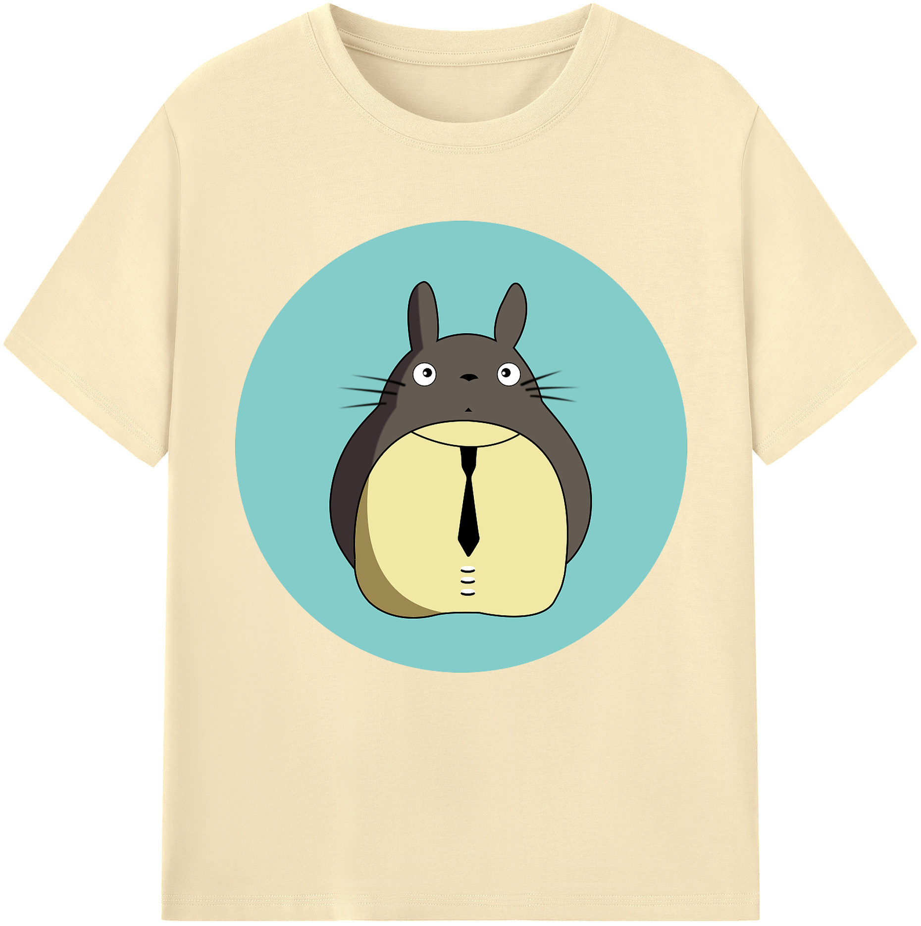 （画像用） となりのトトロ 草壁メイ 草壁サツキ My Neighbor Totoro Satsuki Kusakabe Mei Kusakabe 綿100％半袖Tシャツ（フロントプリント）