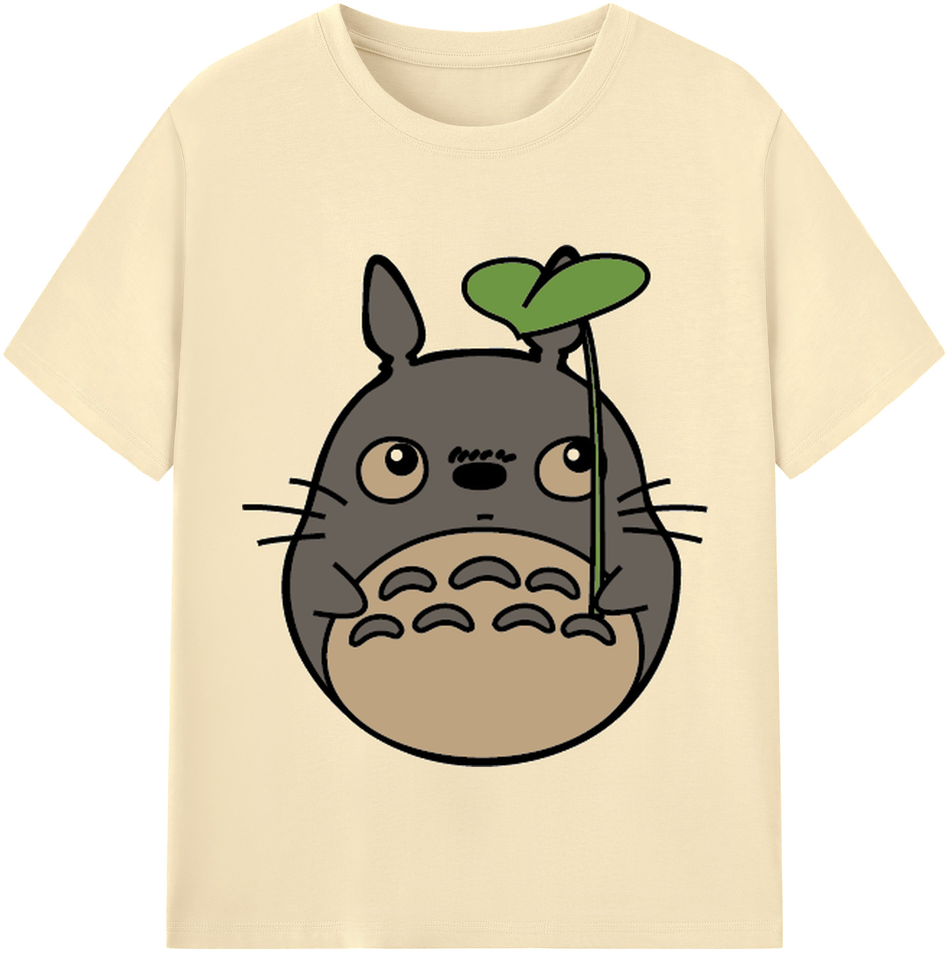 （画像用） となりのトトロ 草壁メイ 草壁サツキ My Neighbor Totoro Satsuki Kusakabe Mei Kusakabe 綿100％半袖Tシャツ（フロントプリント）