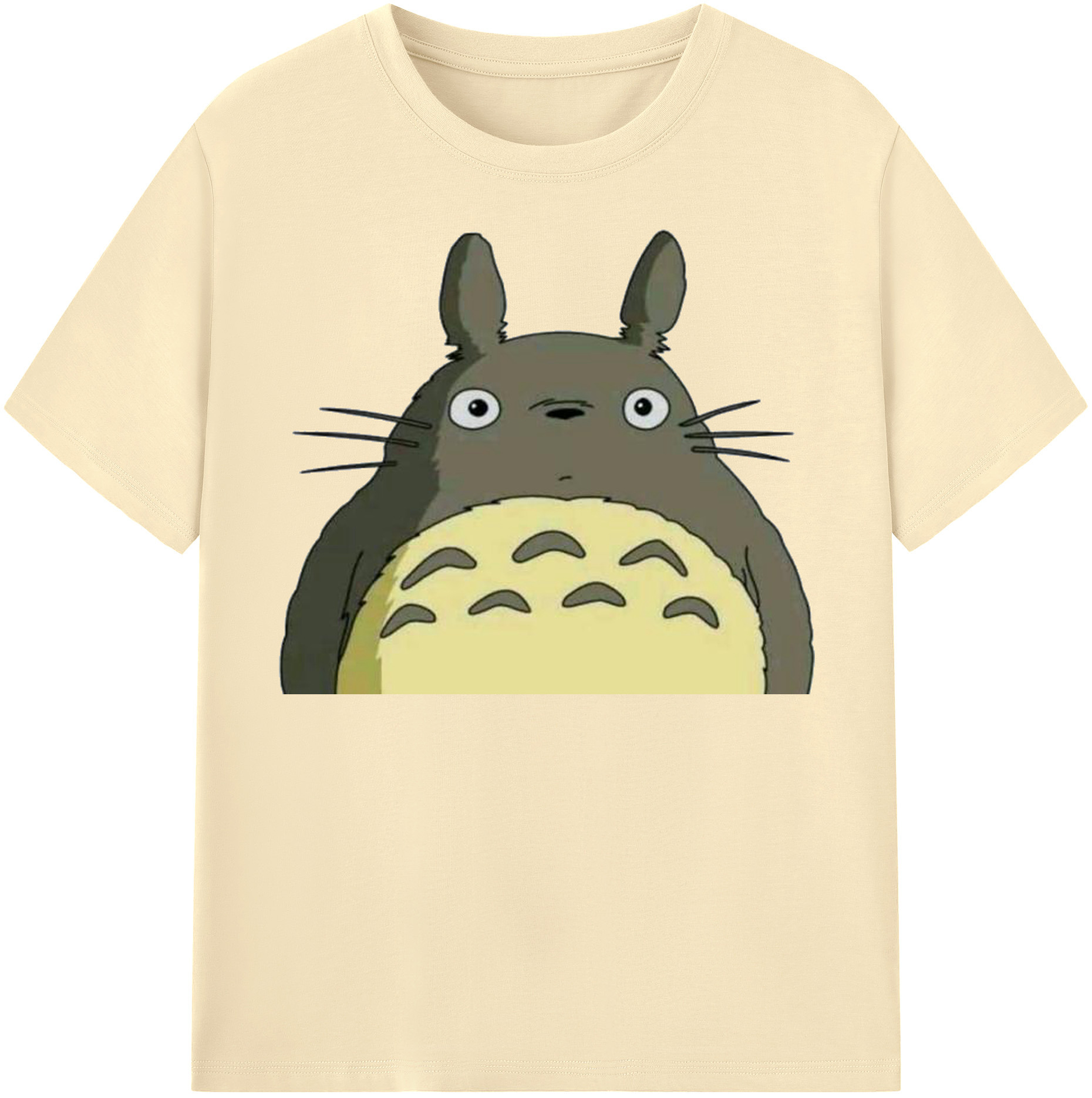 （画像用） となりのトトロ 草壁メイ 草壁サツキ My Neighbor Totoro Satsuki Kusakabe Mei Kusakabe 綿100％半袖Tシャツ（フロントプリント）