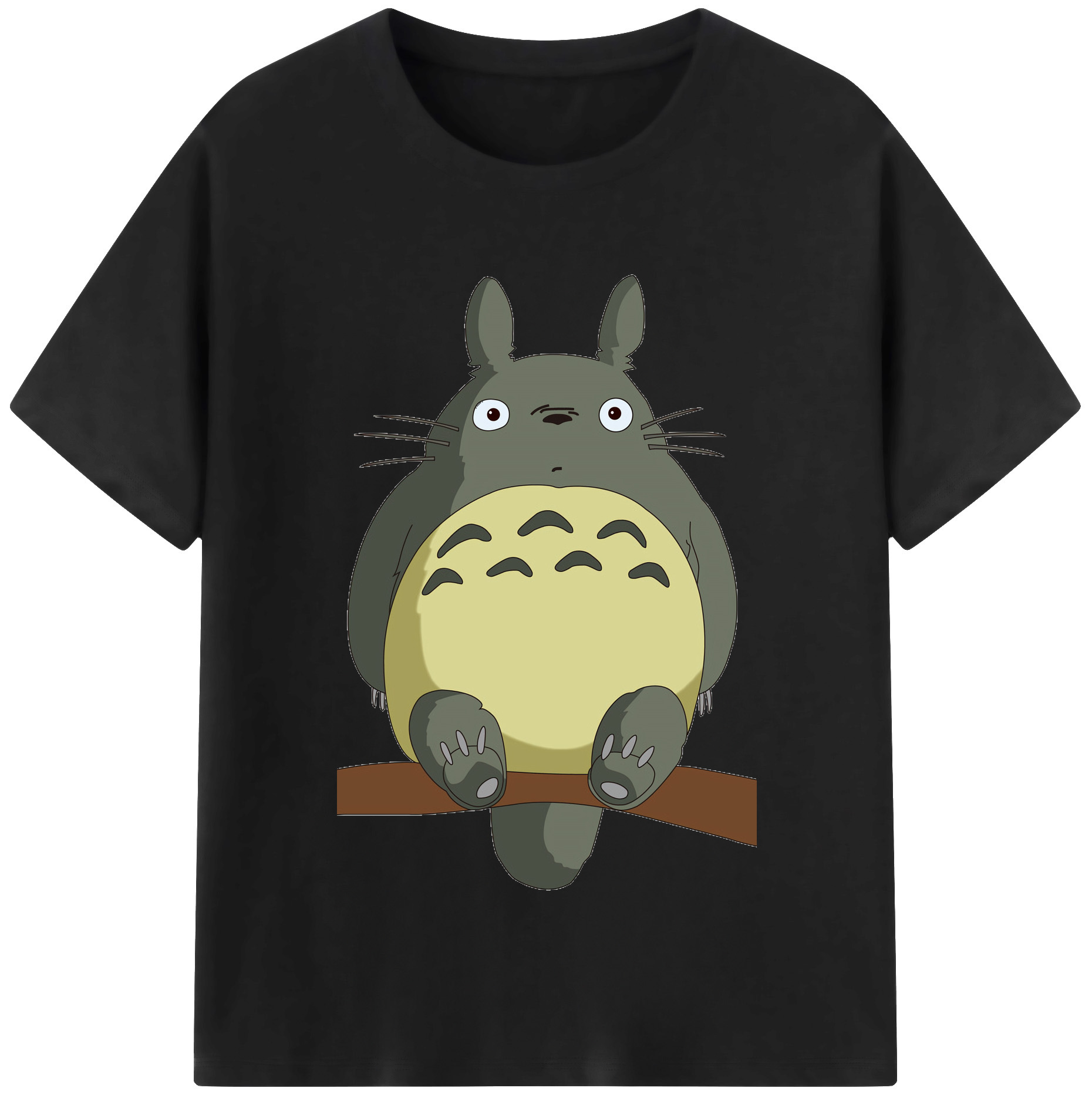 （画像用） となりのトトロ 草壁メイ 草壁サツキ My Neighbor Totoro Satsuki Kusakabe Mei Kusakabe 綿100％半袖Tシャツ（フロントプリント）