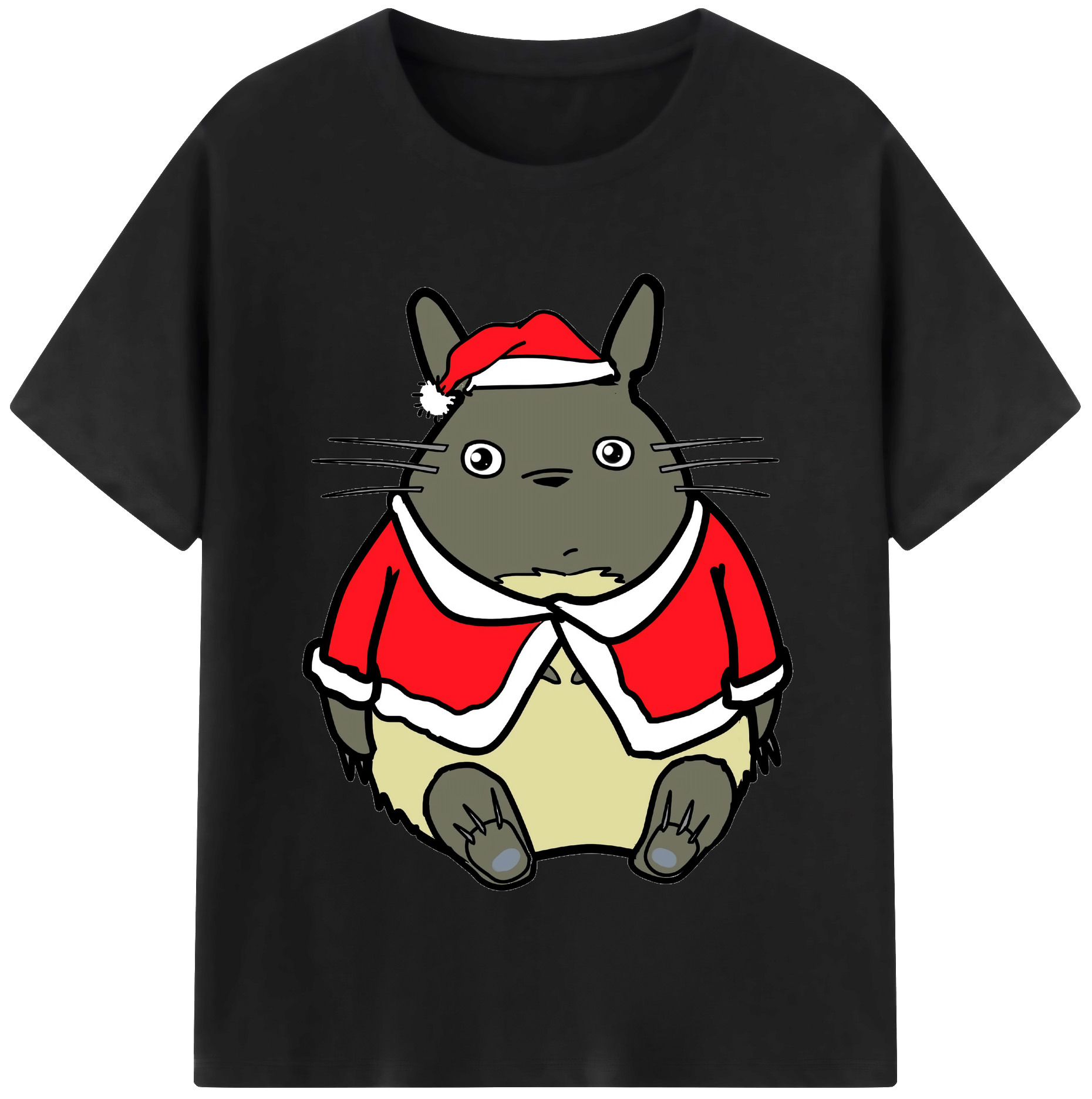 （画像用） となりのトトロ 草壁メイ 草壁サツキ My Neighbor Totoro Satsuki Kusakabe Mei Kusakabe 綿100％半袖Tシャツ（フロントプリント）