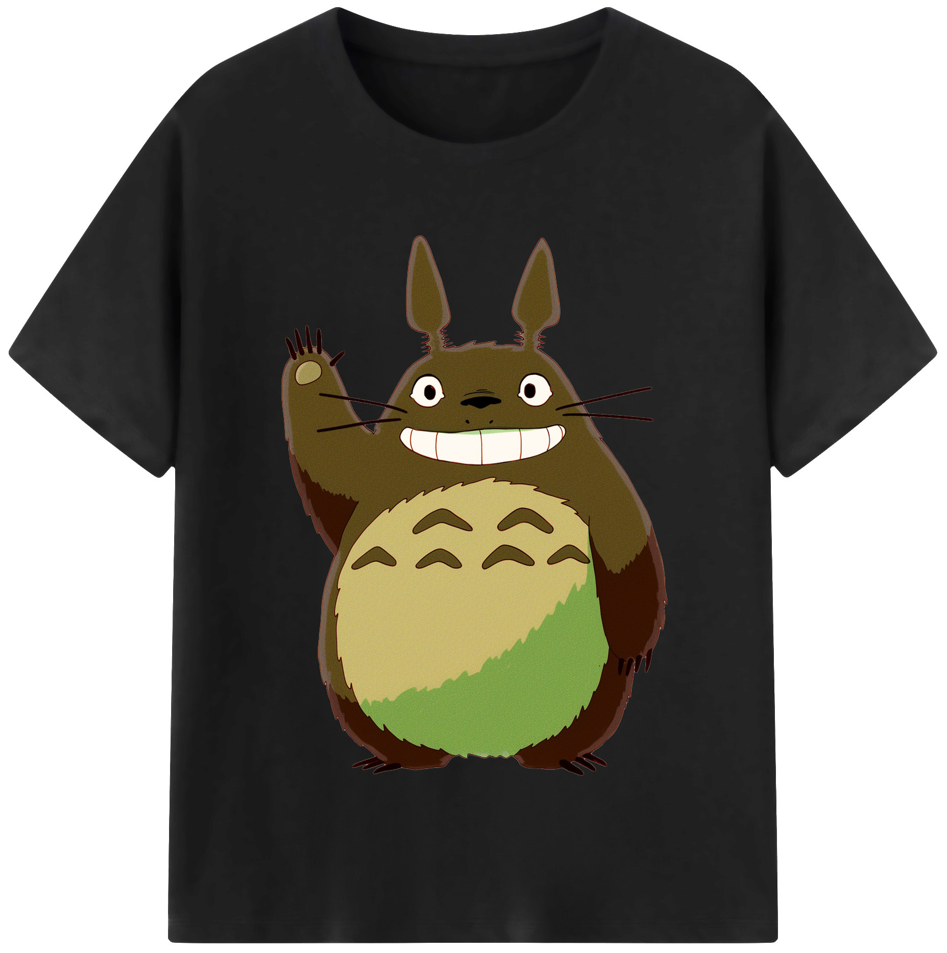 （画像用） となりのトトロ 草壁メイ 草壁サツキ My Neighbor Totoro Satsuki Kusakabe Mei Kusakabe 綿100％半袖Tシャツ（フロントプリント）
