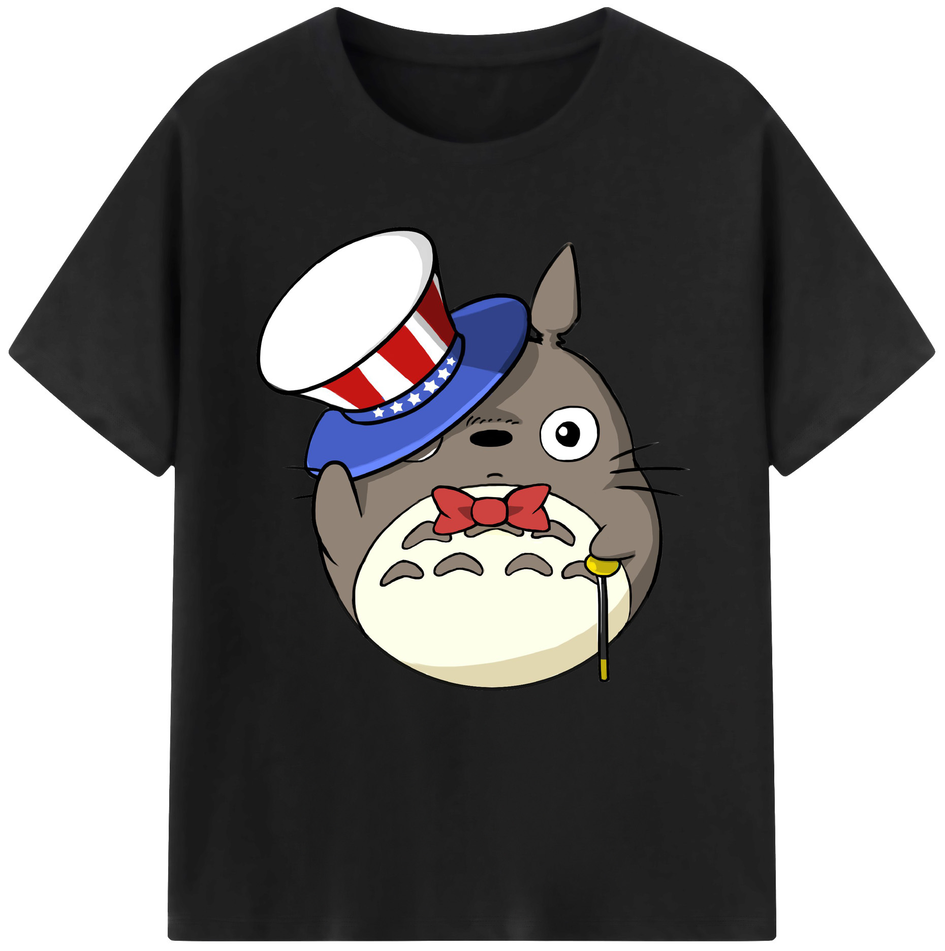 （画像用） となりのトトロ 草壁メイ 草壁サツキ My Neighbor Totoro Satsuki Kusakabe Mei Kusakabe 綿100％半袖Tシャツ（フロントプリント）