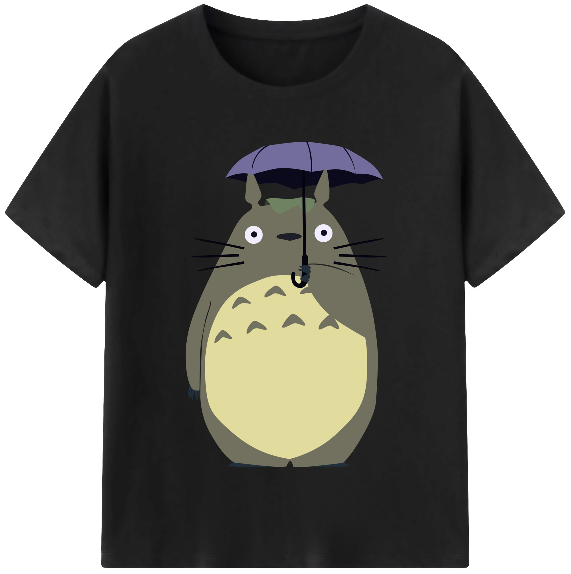 （画像用） となりのトトロ 草壁メイ 草壁サツキ My Neighbor Totoro Satsuki Kusakabe Mei Kusakabe 綿100％半袖Tシャツ（フロントプリント）