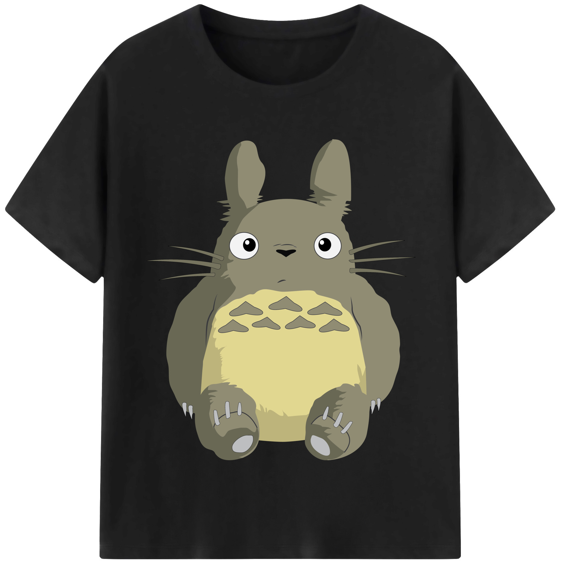 （画像用） となりのトトロ 草壁メイ 草壁サツキ My Neighbor Totoro Satsuki Kusakabe Mei Kusakabe 綿100％半袖Tシャツ（フロントプリント）