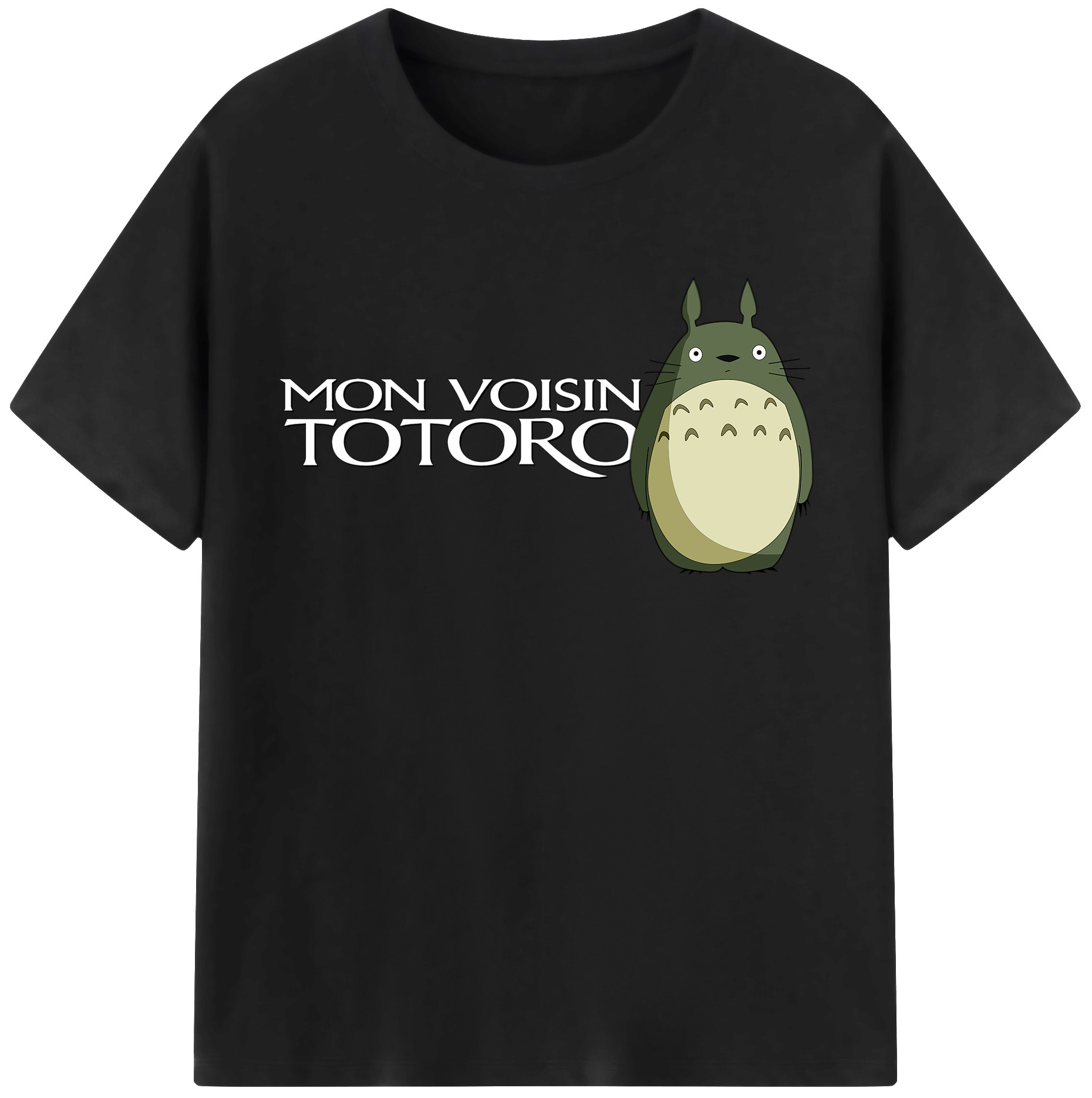 （画像用） となりのトトロ 草壁メイ 草壁サツキ My Neighbor Totoro Satsuki Kusakabe Mei Kusakabe 綿100％半袖Tシャツ（フロントプリント）
