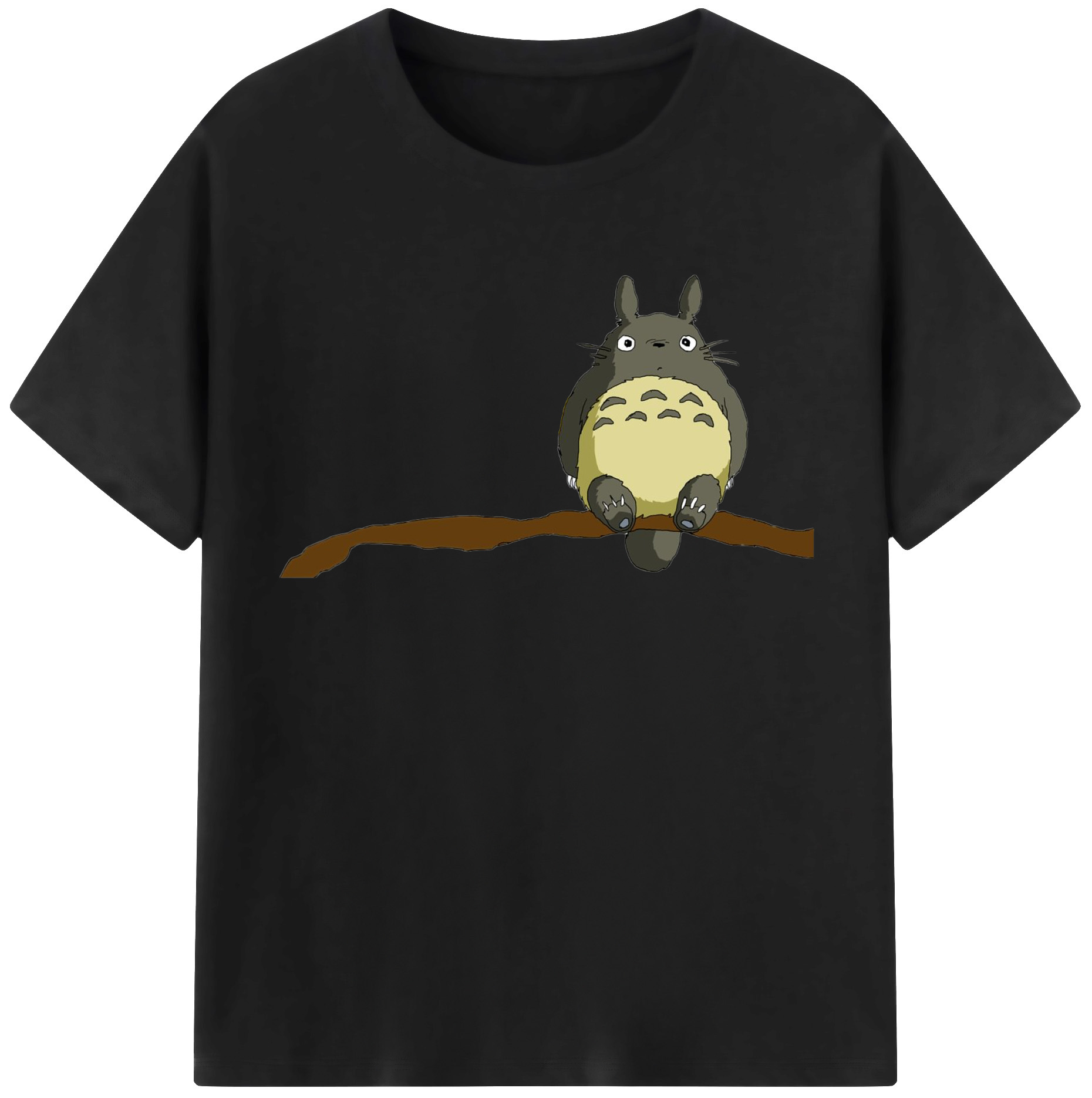 （画像用） となりのトトロ 草壁メイ 草壁サツキ My Neighbor Totoro Satsuki Kusakabe Mei Kusakabe 綿100％半袖Tシャツ（フロントプリント）