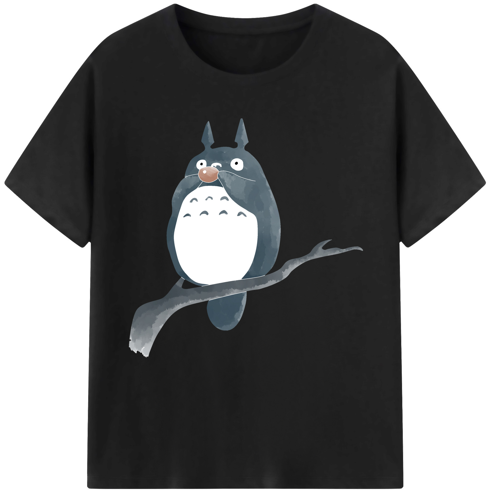 （画像用） となりのトトロ 草壁メイ 草壁サツキ My Neighbor Totoro Satsuki Kusakabe Mei Kusakabe 綿100％半袖Tシャツ（フロントプリント）