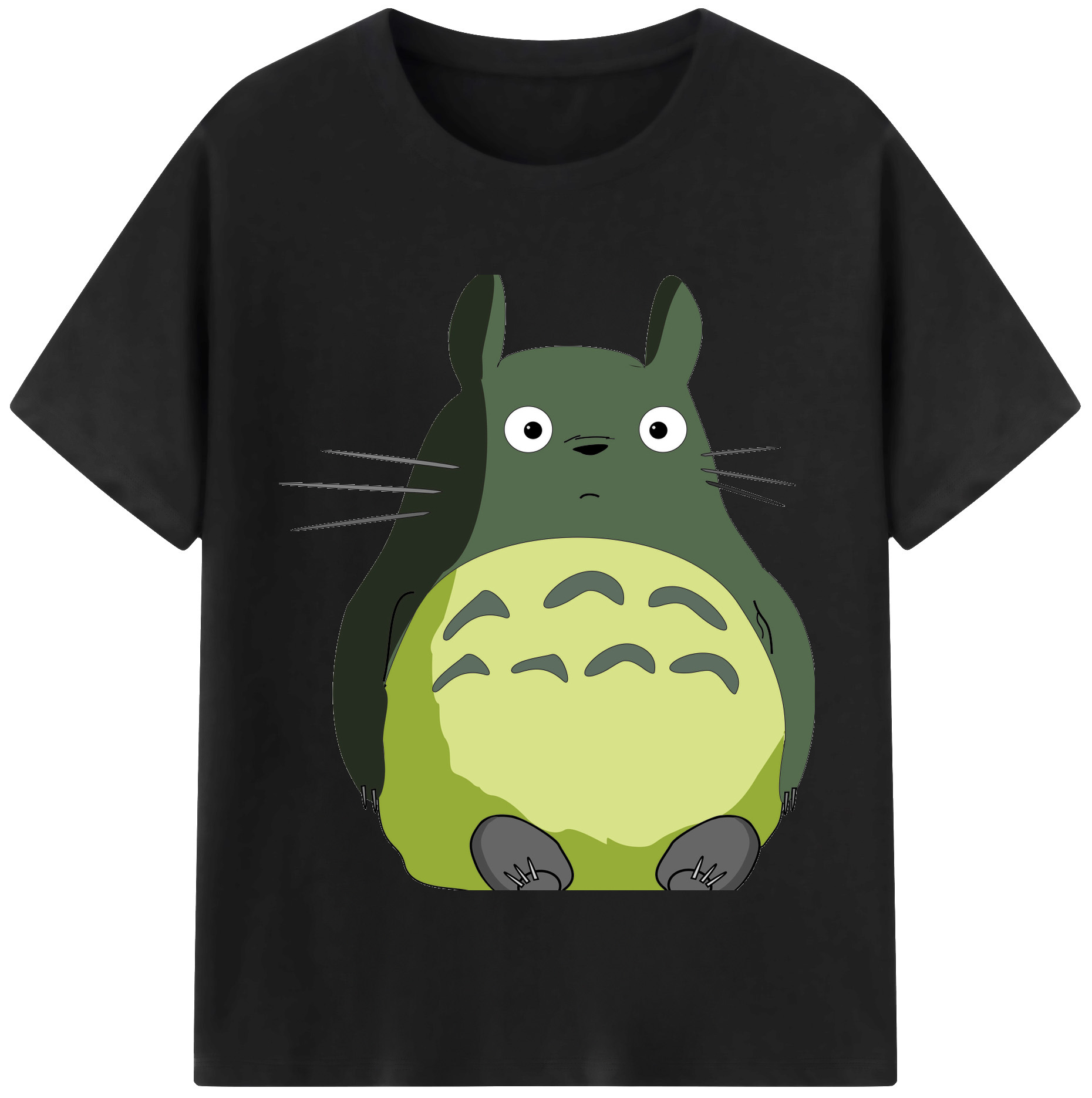 （画像用） となりのトトロ 草壁メイ 草壁サツキ My Neighbor Totoro Satsuki Kusakabe Mei Kusakabe 綿100％半袖Tシャツ（フロントプリント）