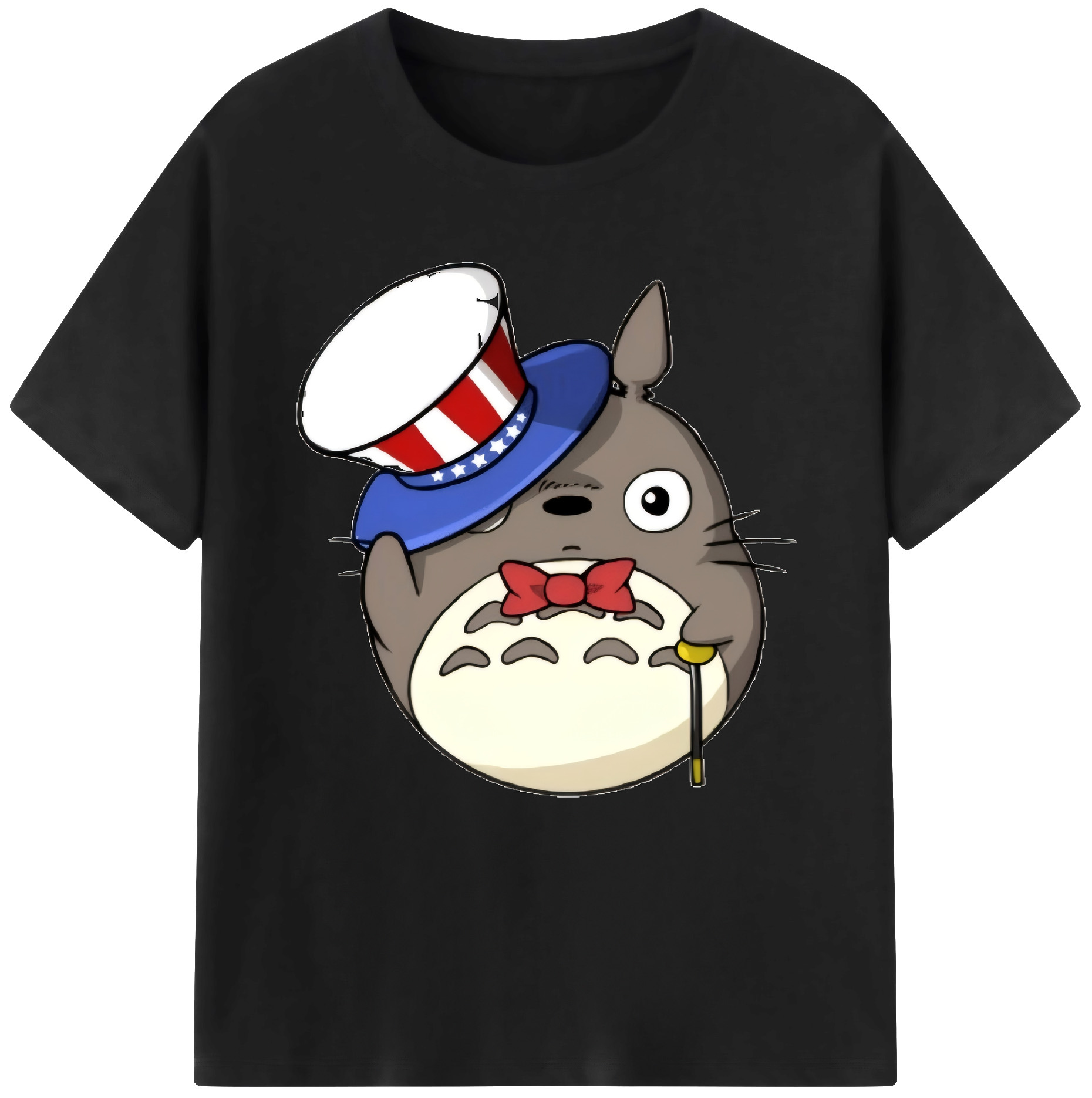 （画像用） となりのトトロ 草壁メイ 草壁サツキ My Neighbor Totoro Satsuki Kusakabe Mei Kusakabe 綿100％半袖Tシャツ（フロントプリント）
