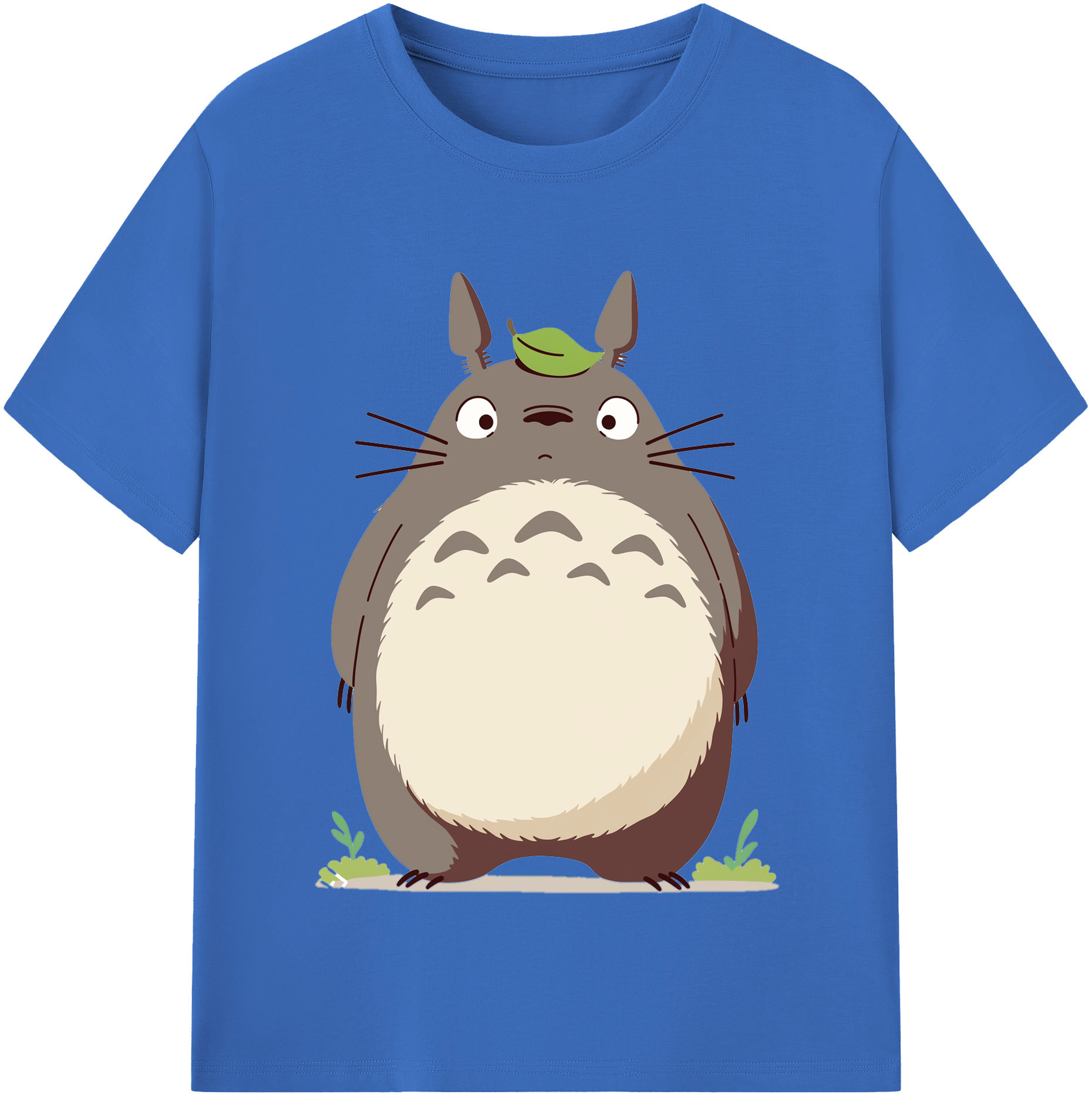 （画像用） となりのトトロ 草壁メイ 草壁サツキ My Neighbor Totoro Satsuki Kusakabe Mei Kusakabe 綿100％半袖Tシャツ（フロントプリント）