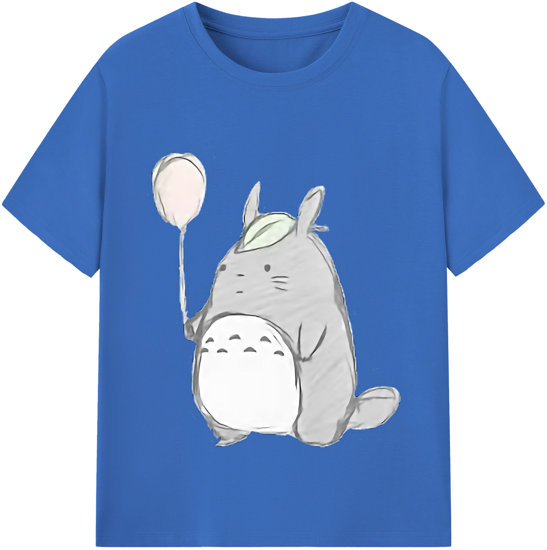 （画像用） となりのトトロ 草壁メイ 草壁サツキ My Neighbor Totoro Satsuki Kusakabe Mei Kusakabe 綿100％半袖Tシャツ（フロントプリント）