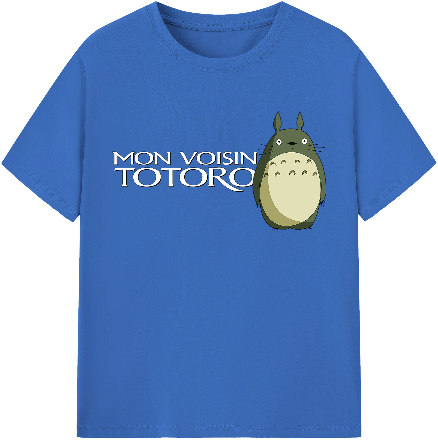（画像用） となりのトトロ 草壁メイ 草壁サツキ My Neighbor Totoro Satsuki Kusakabe Mei Kusakabe 綿100％半袖Tシャツ（フロントプリント）