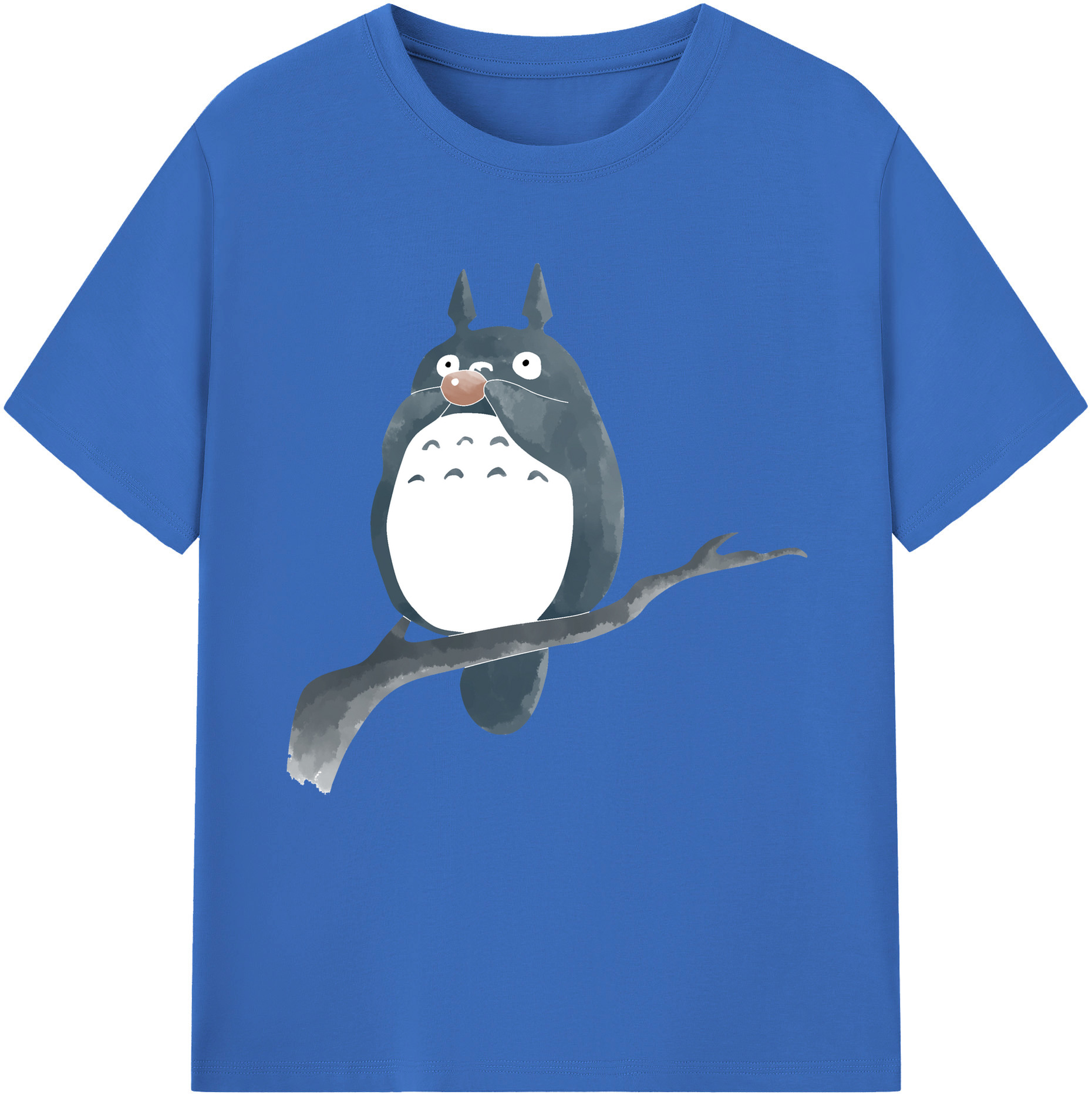 （画像用） となりのトトロ 草壁メイ 草壁サツキ My Neighbor Totoro Satsuki Kusakabe Mei Kusakabe 綿100％半袖Tシャツ（フロントプリント）
