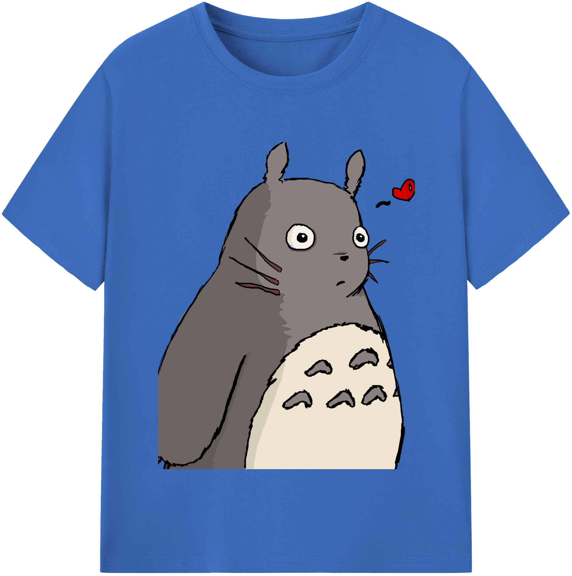 （画像用） となりのトトロ 草壁メイ 草壁サツキ My Neighbor Totoro Satsuki Kusakabe Mei Kusakabe 綿100％半袖Tシャツ（フロントプリント）