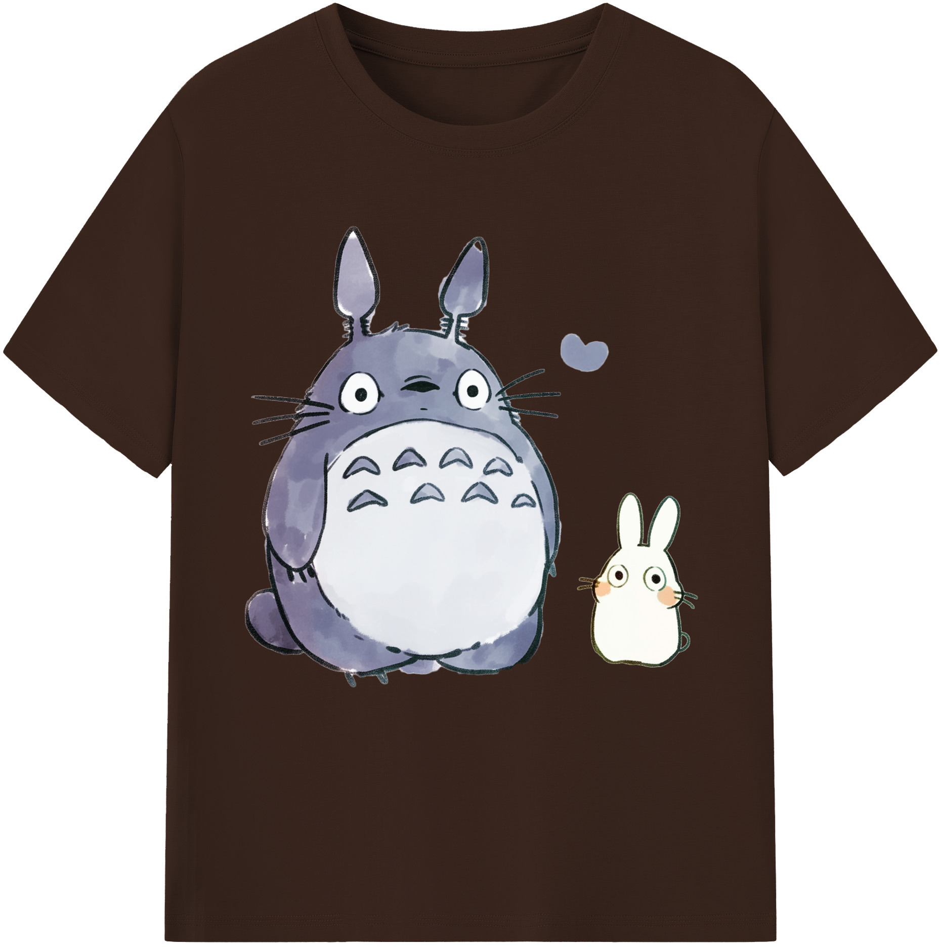 （画像用） となりのトトロ 草壁メイ 草壁サツキ My Neighbor Totoro Satsuki Kusakabe Mei Kusakabe 綿100％半袖Tシャツ（フロントプリント）