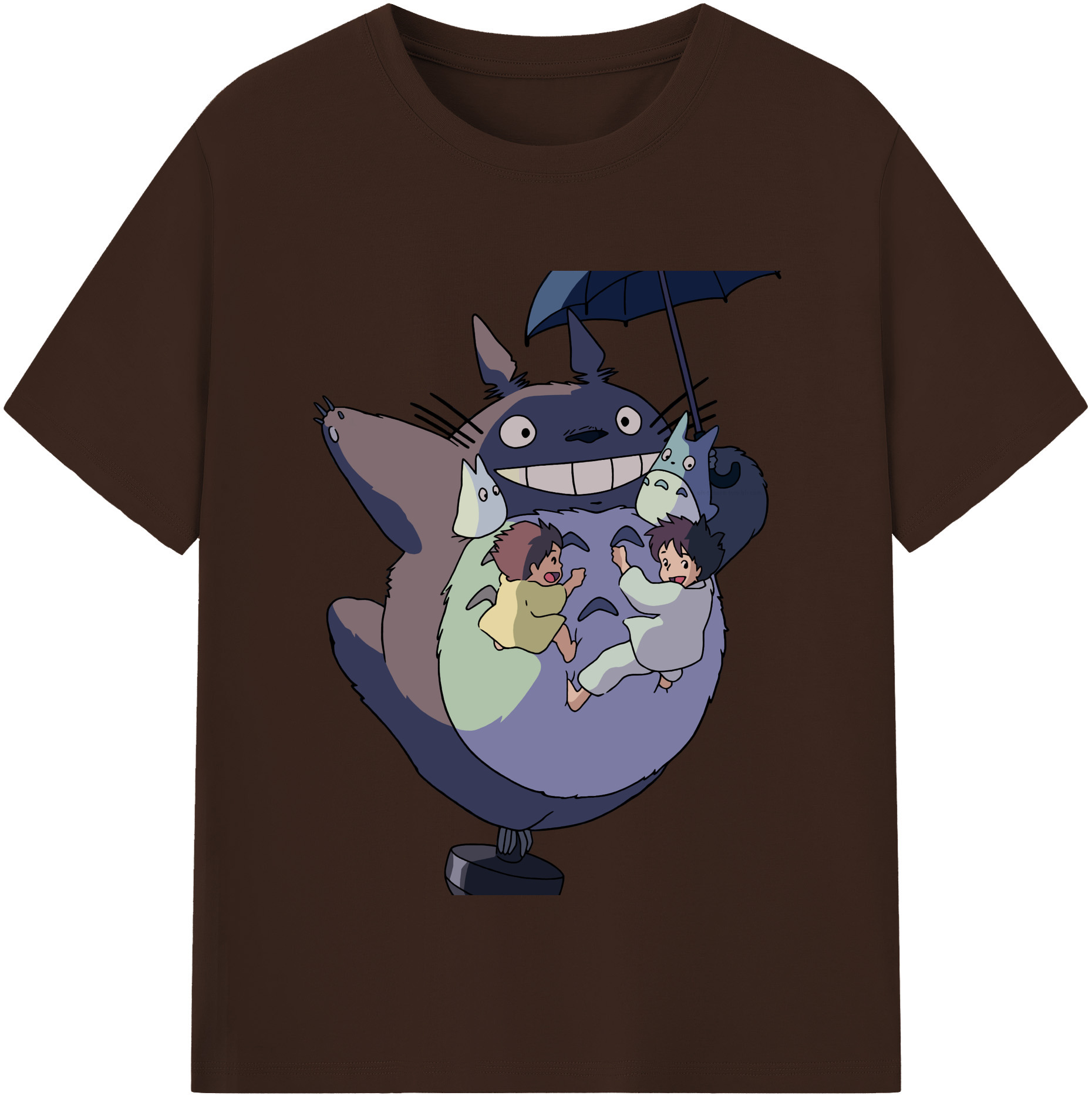 （画像用） となりのトトロ 草壁メイ 草壁サツキ My Neighbor Totoro Satsuki Kusakabe Mei Kusakabe 綿100％半袖Tシャツ（フロントプリント）