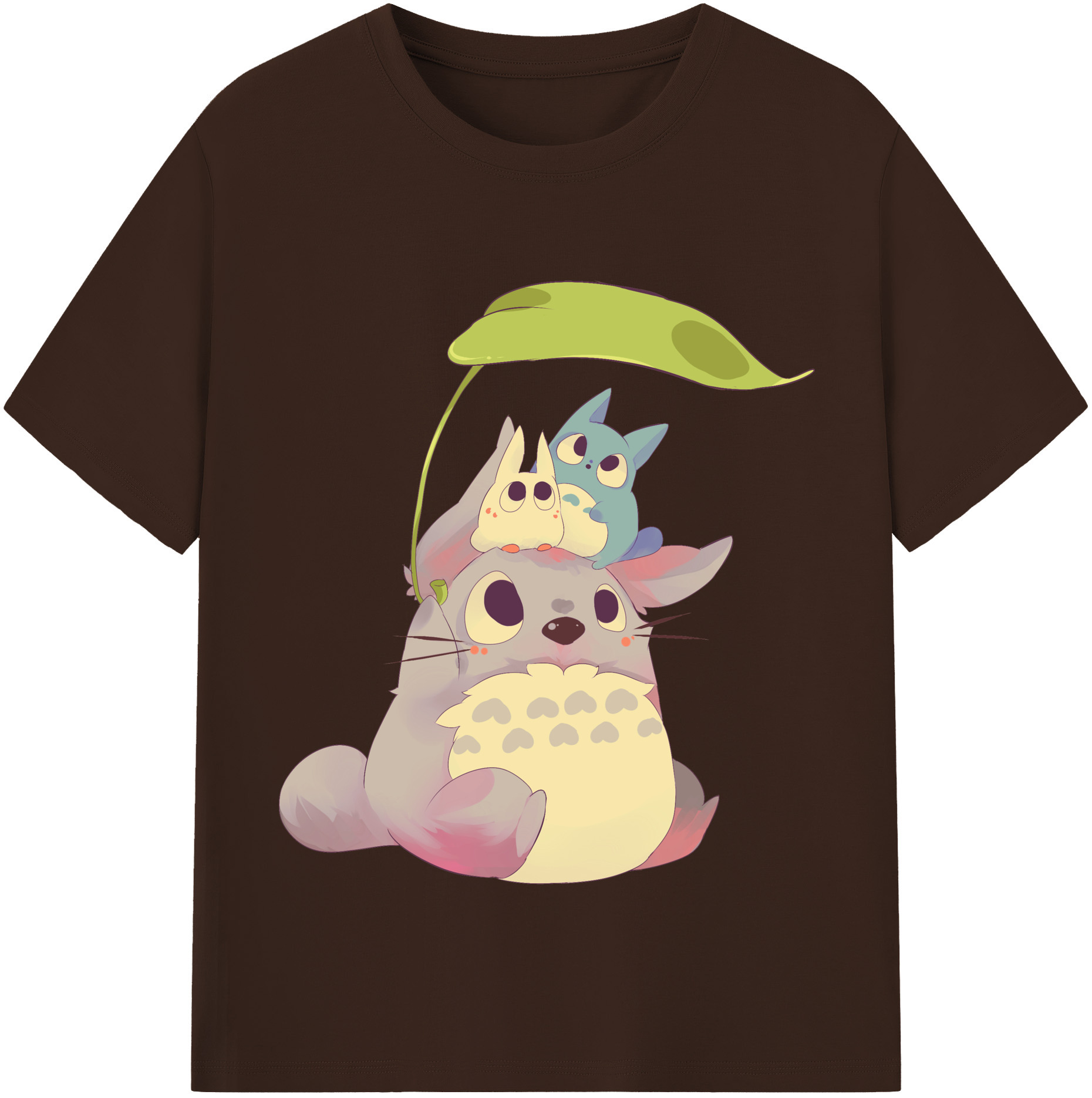 （画像用） となりのトトロ 草壁メイ 草壁サツキ My Neighbor Totoro Satsuki Kusakabe Mei Kusakabe 綿100％半袖Tシャツ（フロントプリント）