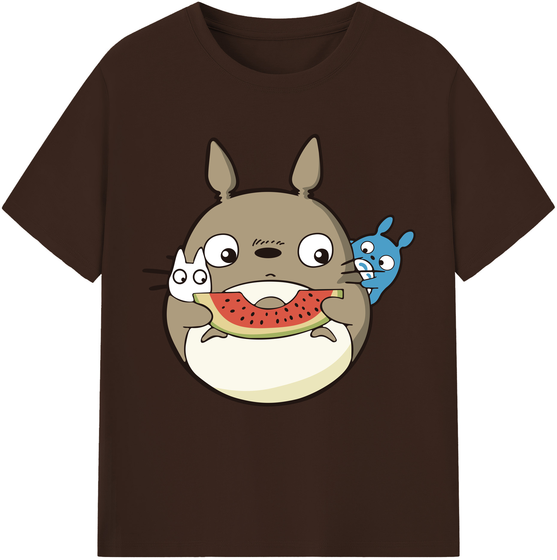 （画像用） となりのトトロ 草壁メイ 草壁サツキ My Neighbor Totoro Satsuki Kusakabe Mei Kusakabe 綿100％半袖Tシャツ（フロントプリント）