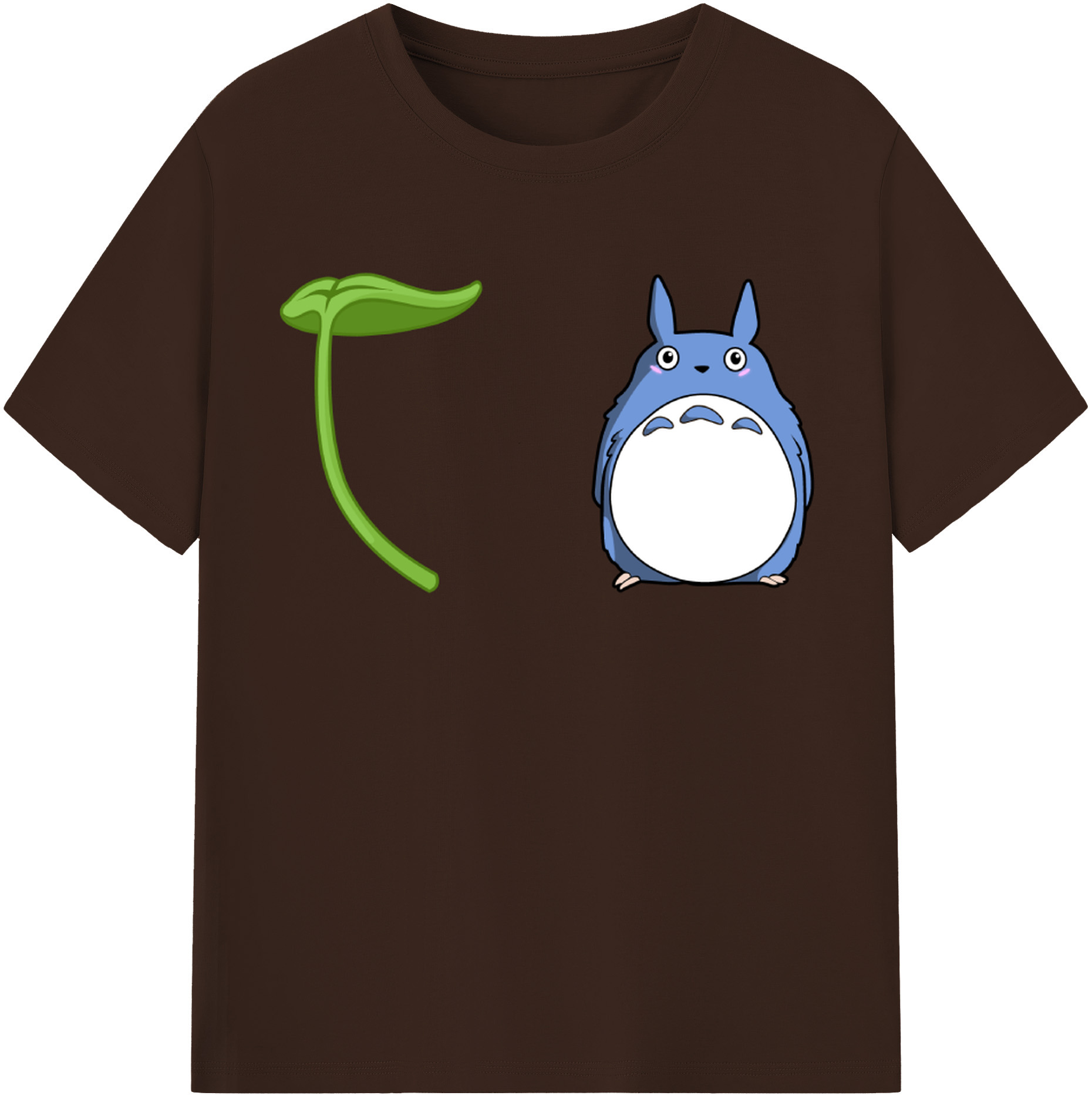 （画像用） となりのトトロ 草壁メイ 草壁サツキ My Neighbor Totoro Satsuki Kusakabe Mei Kusakabe 綿100％半袖Tシャツ（フロントプリント）