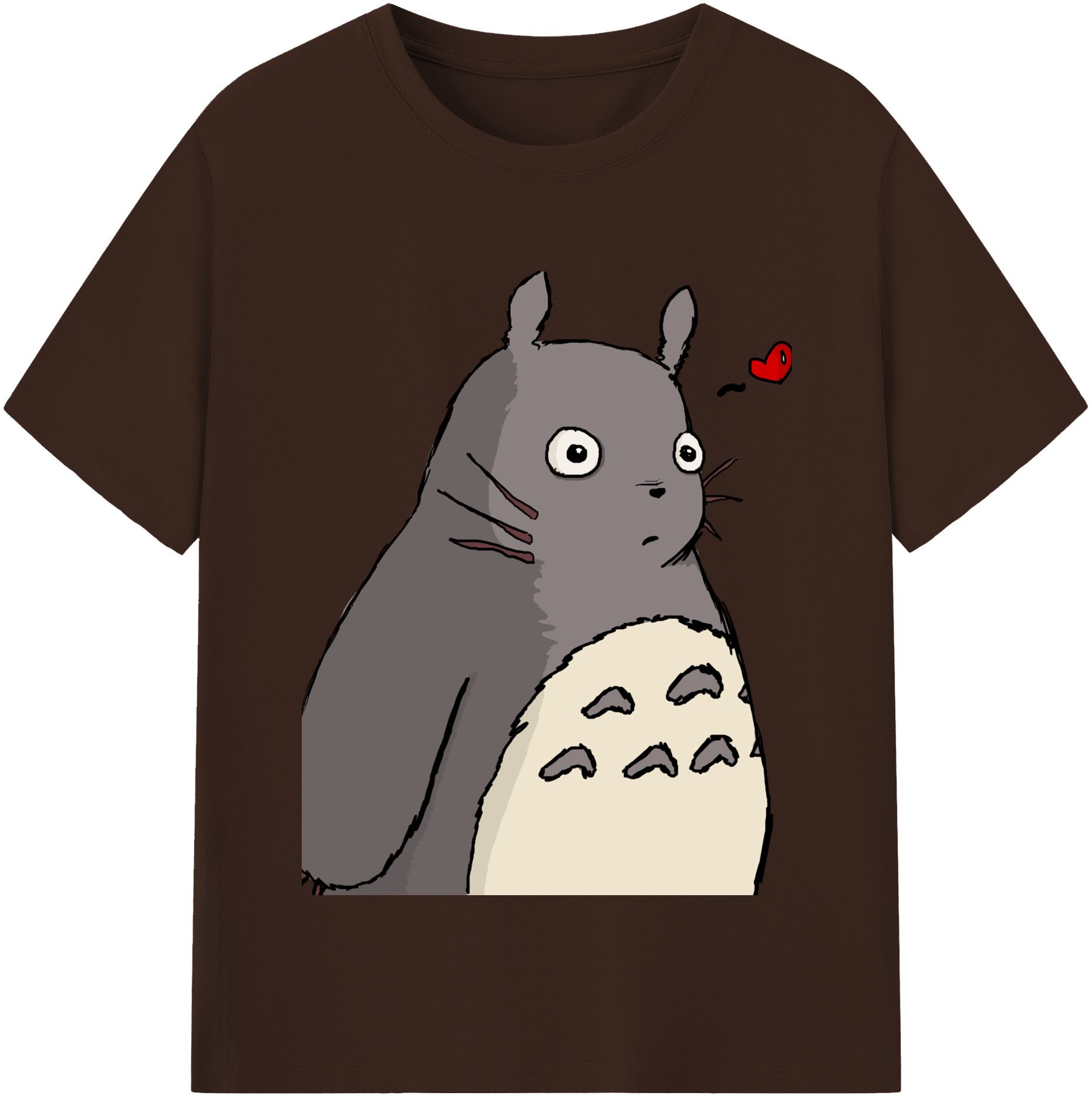 （画像用） となりのトトロ 草壁メイ 草壁サツキ My Neighbor Totoro Satsuki Kusakabe Mei Kusakabe 綿100％半袖Tシャツ（フロントプリント）