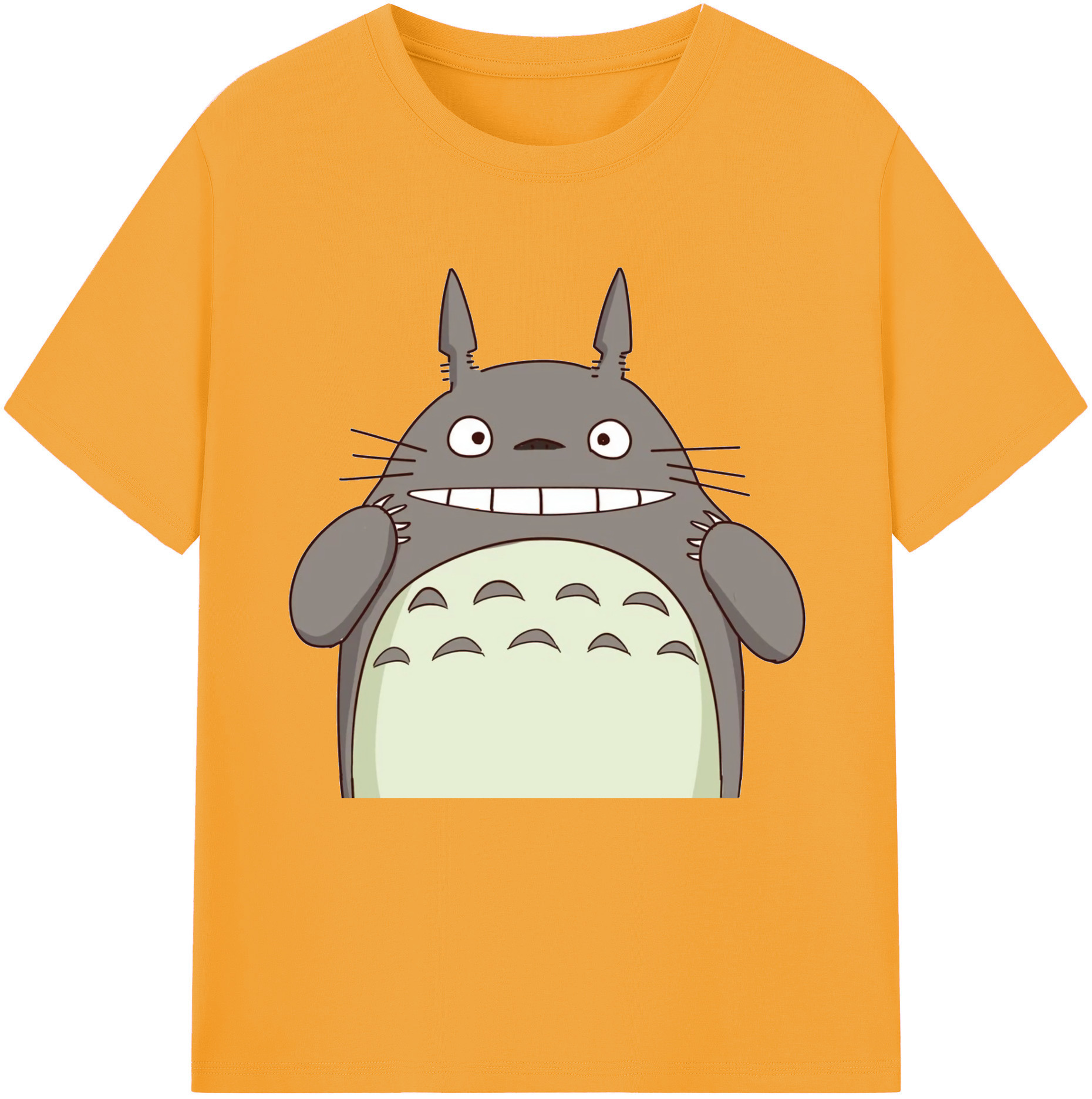 （画像用） となりのトトロ 草壁メイ 草壁サツキ My Neighbor Totoro Satsuki Kusakabe Mei Kusakabe 綿100％半袖Tシャツ（フロントプリント）