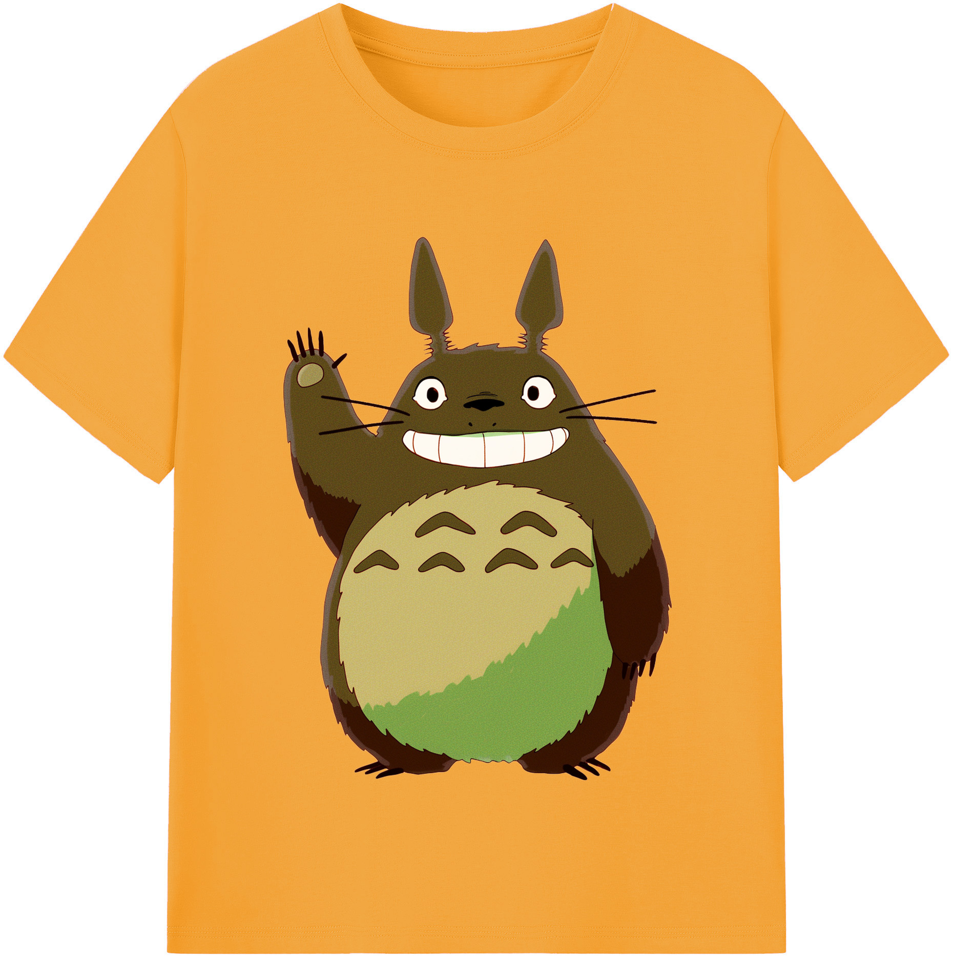 （画像用） となりのトトロ 草壁メイ 草壁サツキ My Neighbor Totoro Satsuki Kusakabe Mei Kusakabe 綿100％半袖Tシャツ（フロントプリント）