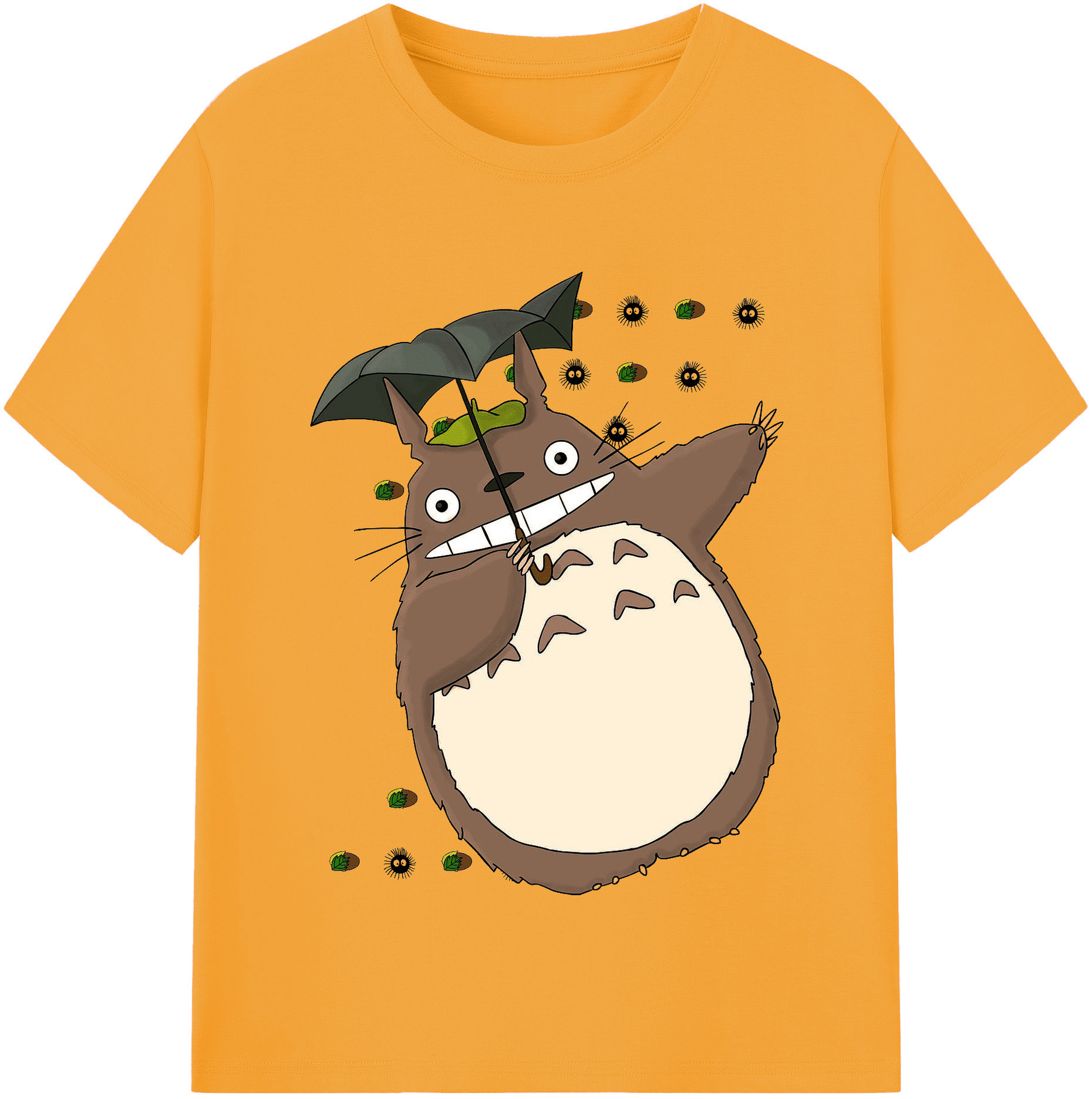（画像用） となりのトトロ 草壁メイ 草壁サツキ My Neighbor Totoro Satsuki Kusakabe Mei Kusakabe 綿100％半袖Tシャツ（フロントプリント）