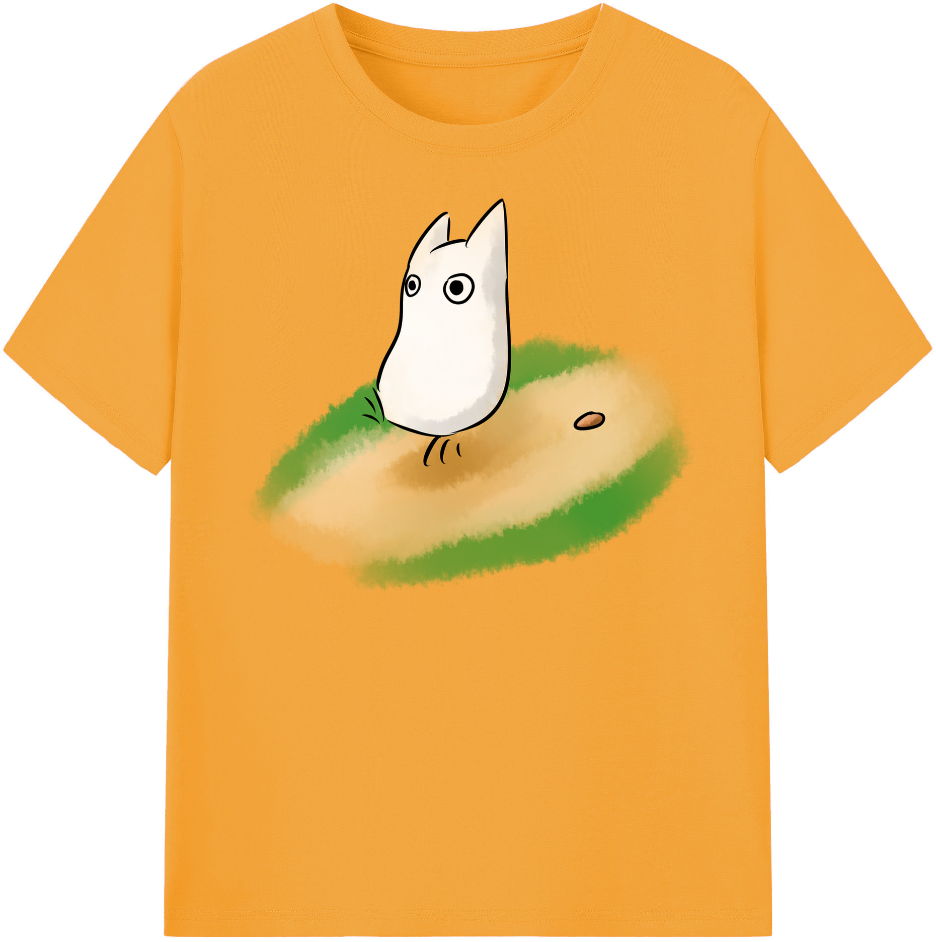 （画像用） となりのトトロ 草壁メイ 草壁サツキ My Neighbor Totoro Satsuki Kusakabe Mei Kusakabe 綿100％半袖Tシャツ（フロントプリント）